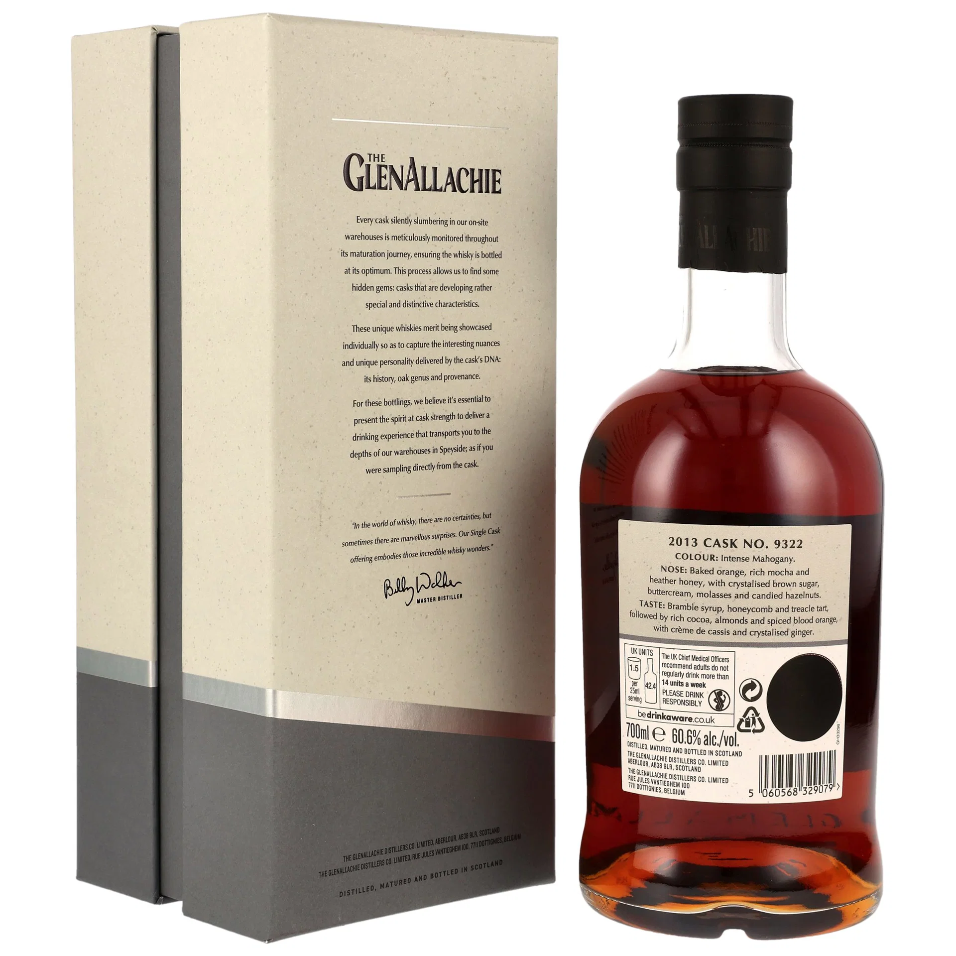 GlenAllachie 2013/2025 - 11 y.o. - PX Sherry Hogshead #9322 60,6%