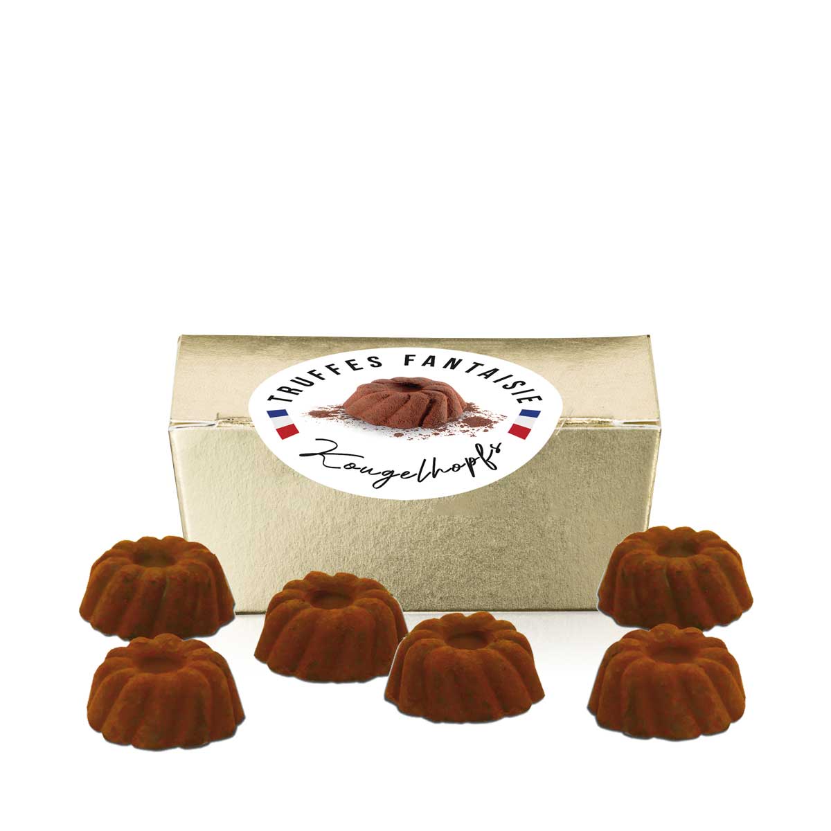 BRUNTZ - 6 Mini-Kougelhopf Kakaokonfekt 30g