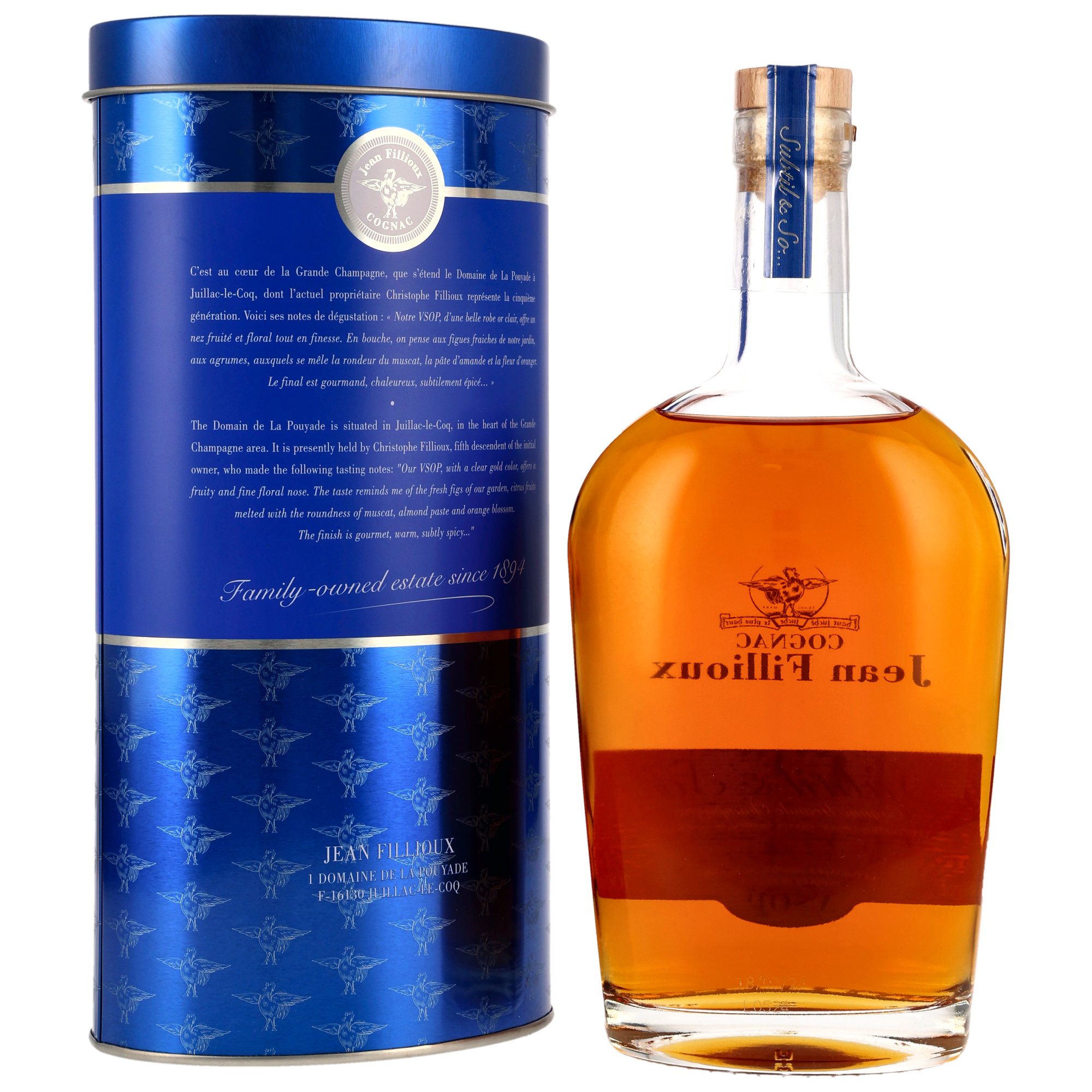 Jean Fillioux Subtil & So VSOP Cognac 40%
