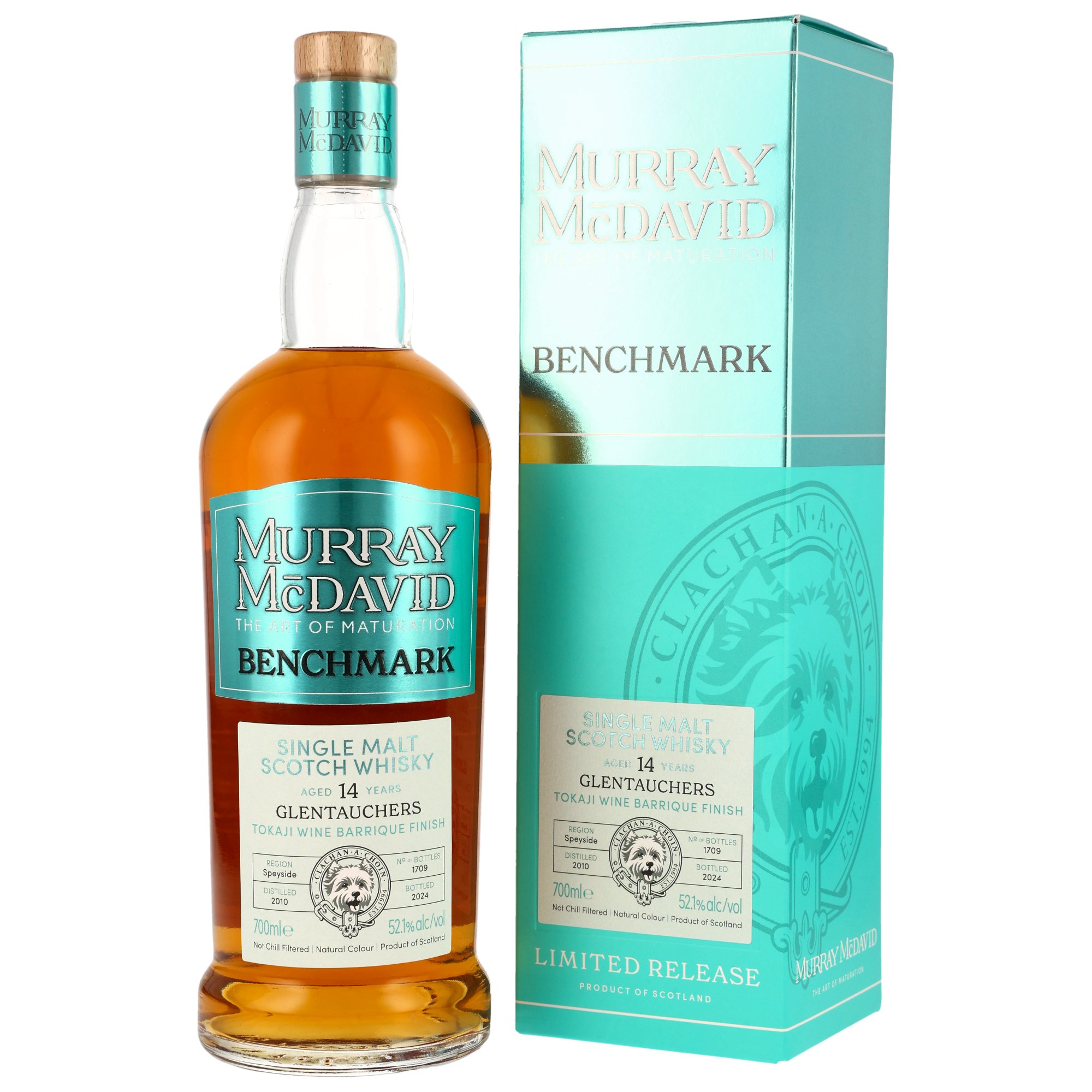 Glentauchers 2010/2024 - 14 y.o. - Tokaji Wine Barrique - Murray McDavid 52,1%