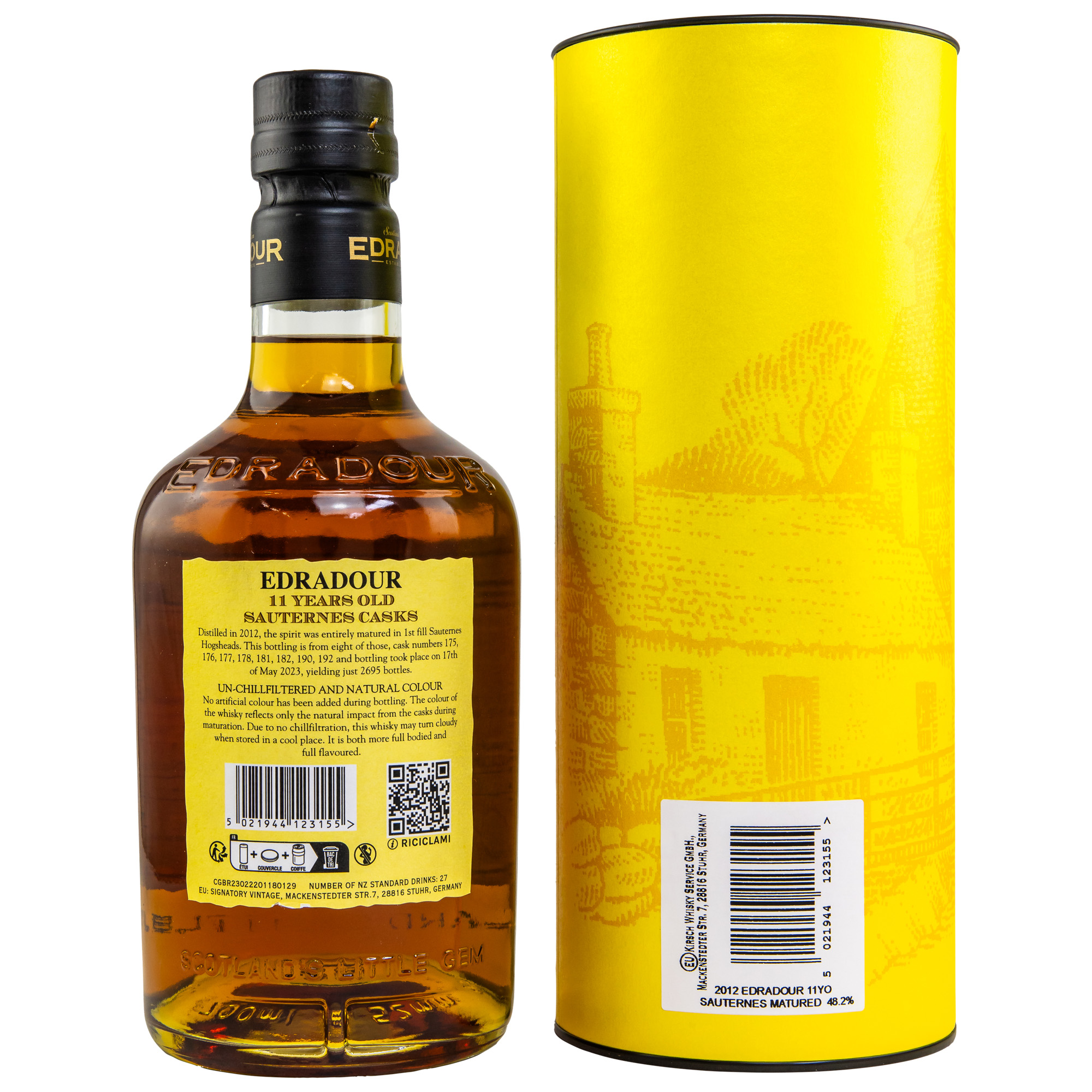Edradour 2016/2026 - 10 y.o. - 1st Fill Sauternes Casks - Small Batch 46%
