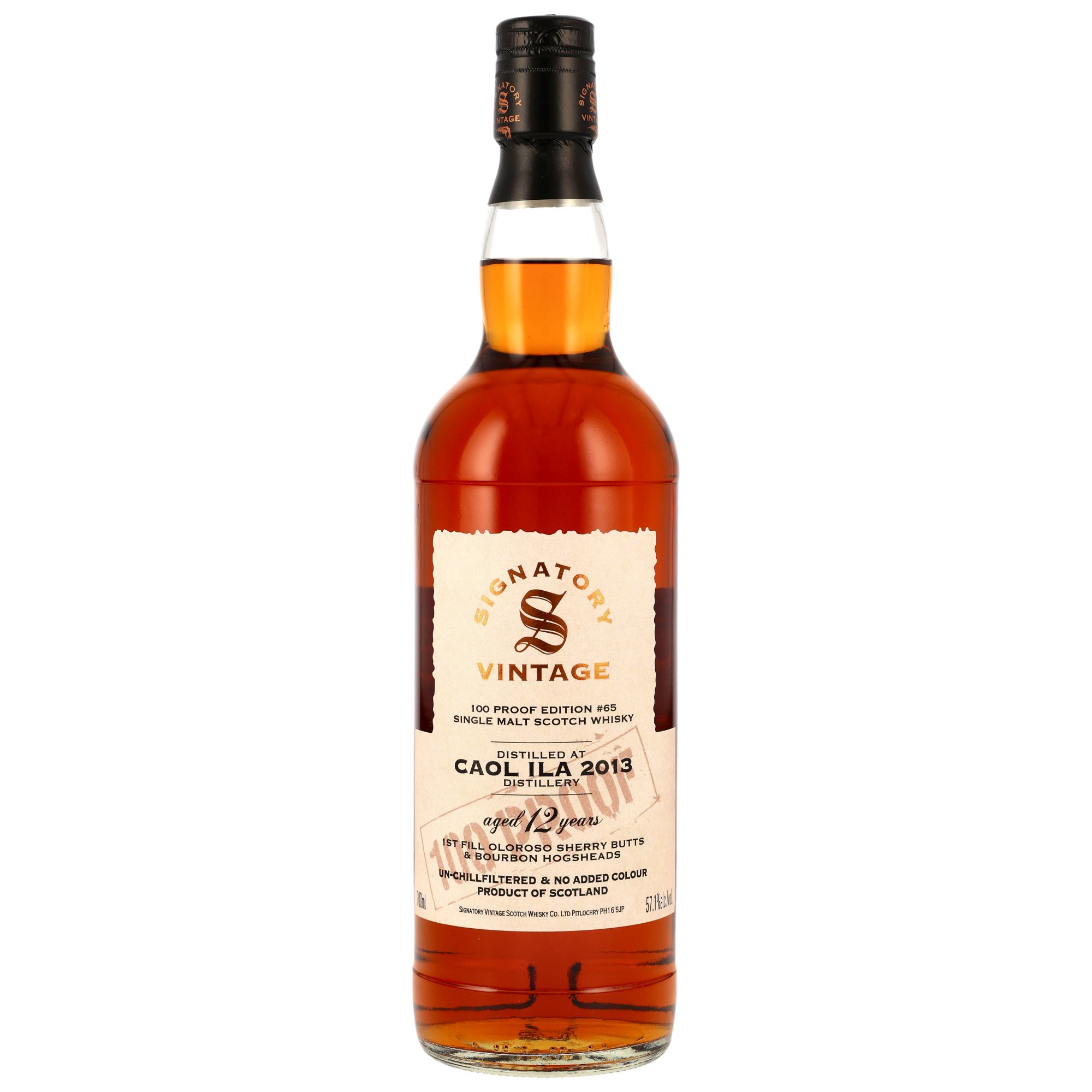 Caol Ila 2013/2025 - 12 y.o. - Signatory 100 PROOF Edition #65 - 57,1%