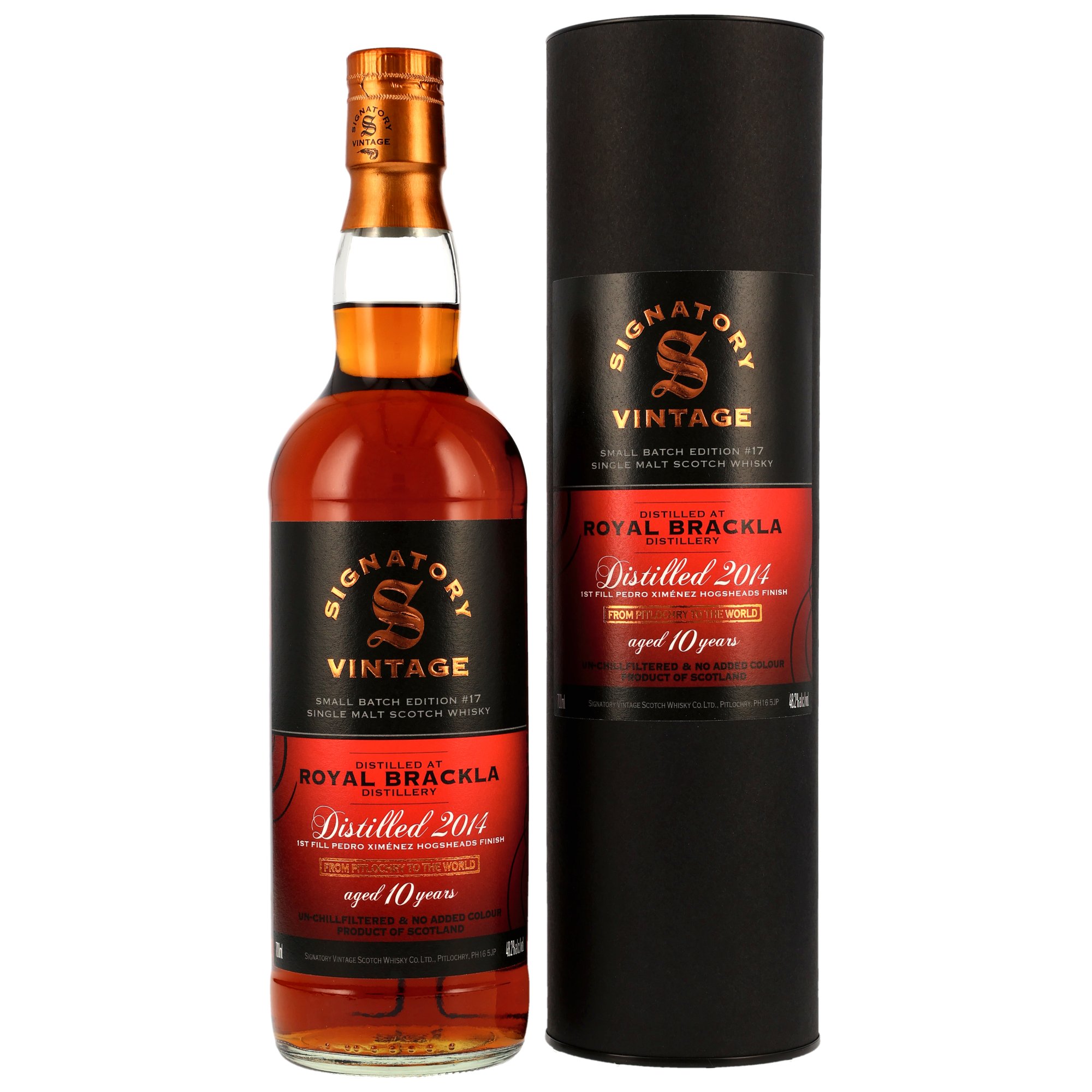 Royal Brackla 2014/2025 - 10 y.o. - Signatory Small Batch Edition #17 48,2%