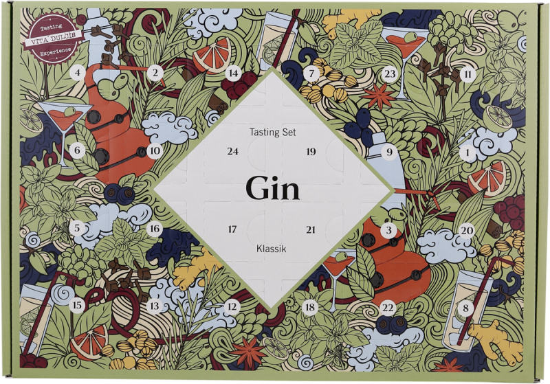 Adventskalender - Gin Adventskalender Edition 9 - 24 x 0,02L - 42,55%