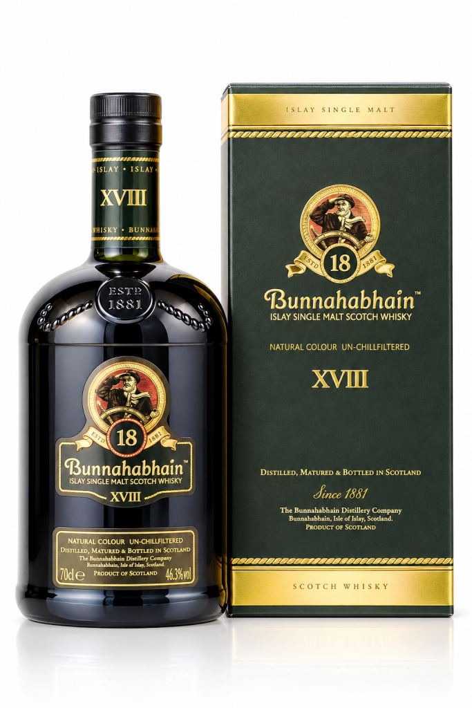 Bunnahabhain 18 Years Old Islay Single Malt Scotch Whisky 46,3% Vol.