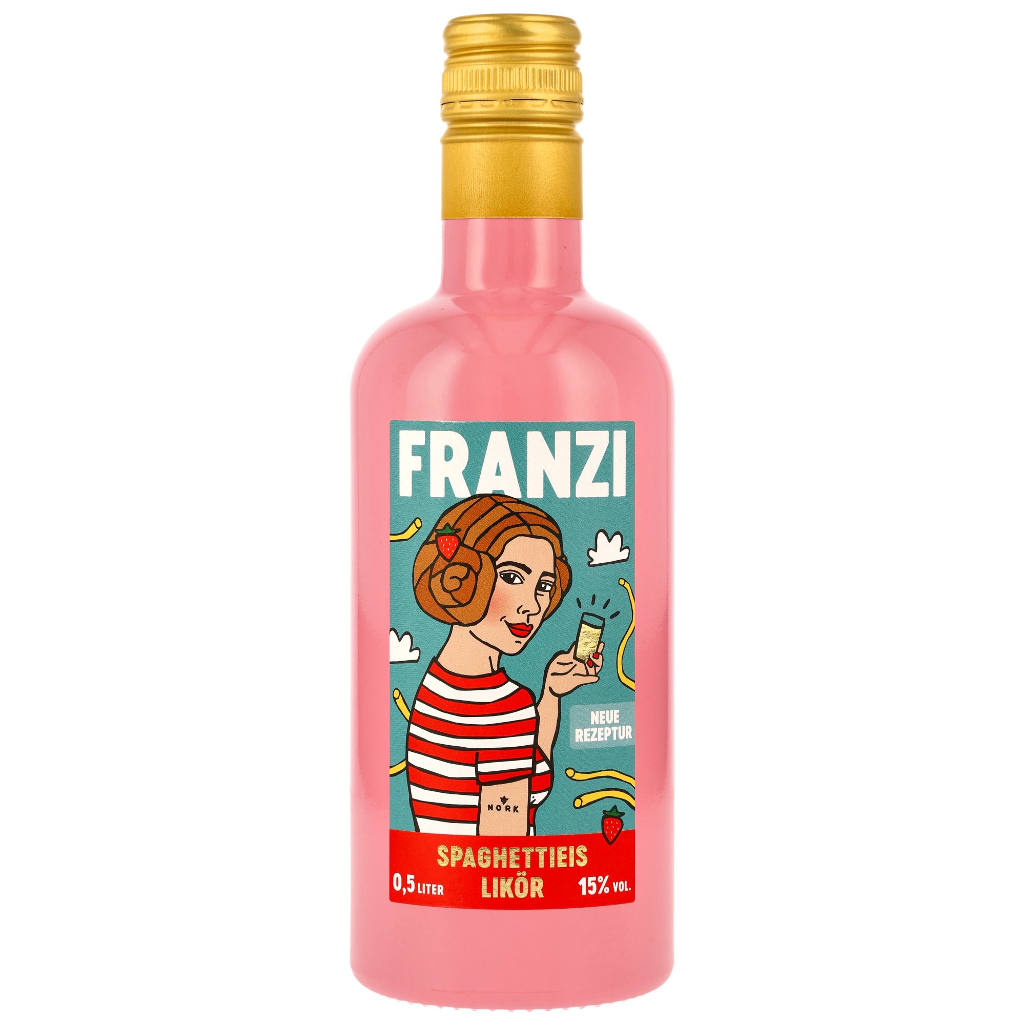 Franzi - Spaghettieis Likör 0,5l.