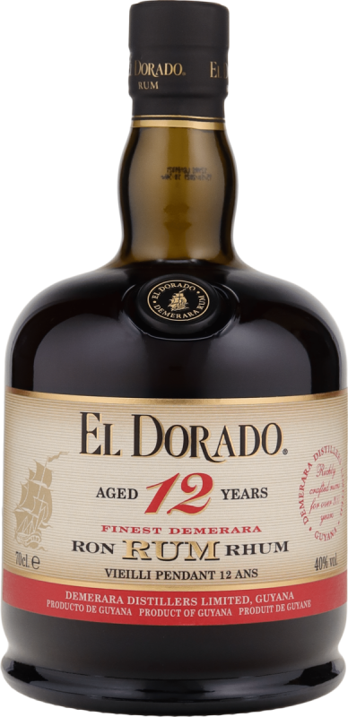 El Dorado Rum 12y, Guyana 40%