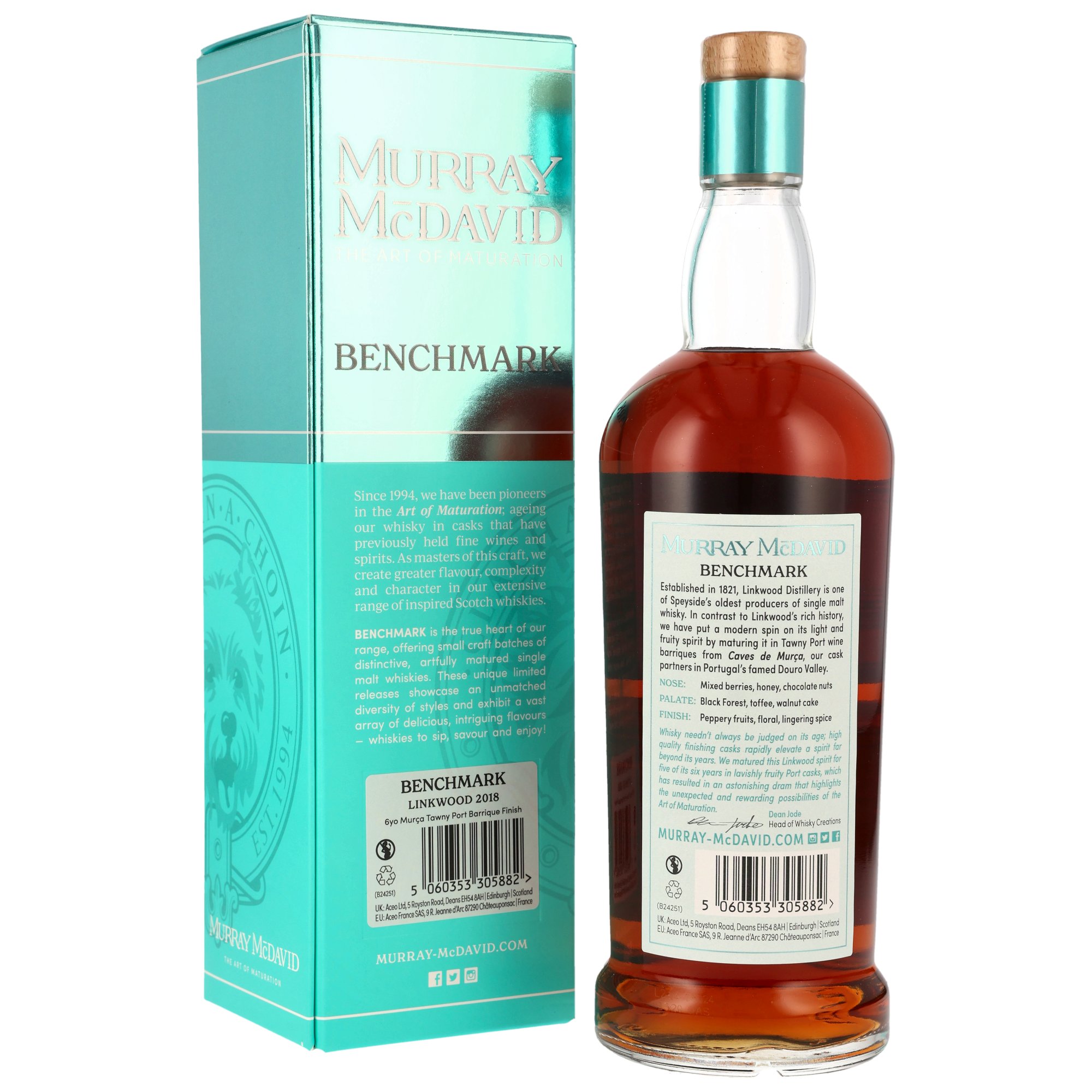 Linkwood 2018/2024 - 6 y.o. - Tawny Port Barrique - Murray McDavid 46%