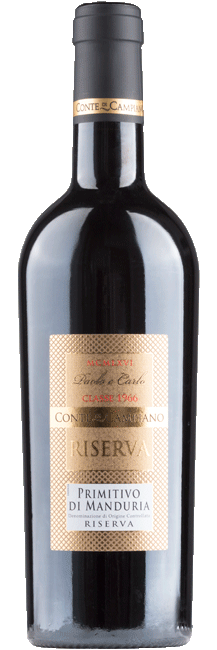 Conte di Campiano - 2021 Primitivo Manduria RISERVA