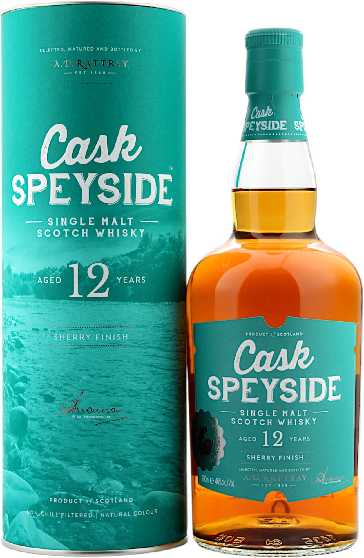 Cask Speyside 12 Jahre Limited Sherry Edition A.D. Rattray 46.0%