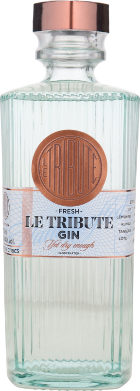 Le Tribute Gin - aus Spanien 43% 0.7l