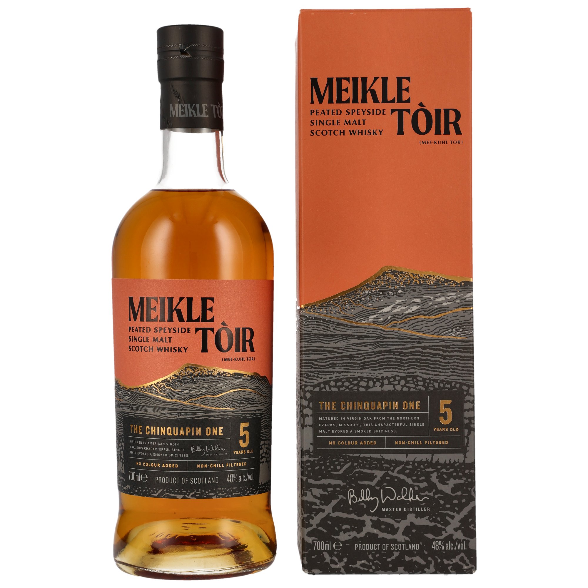 GlenAllachie - Meikle Toir 5 y.o. The Chinquapin One - Heavily Peated 48%