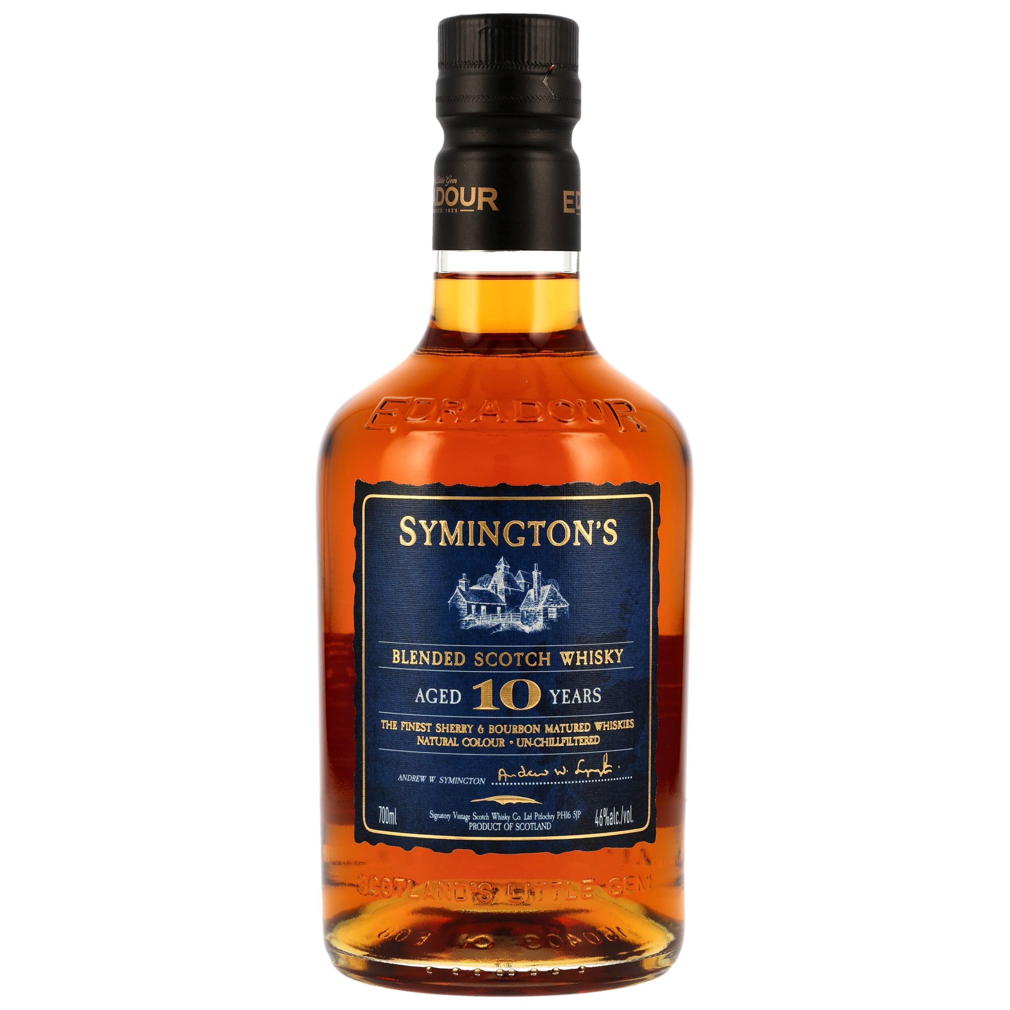 Symington's Blended Scotch Whisky - 10 y.o. - Sherry & Bourbon Casks - Signatory 46%