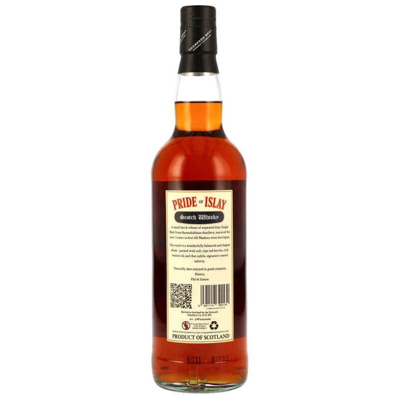 Bunnahabhain 12 y.o. Pride of Islay - Madeira Casks - Thompson Bros. 46,1%