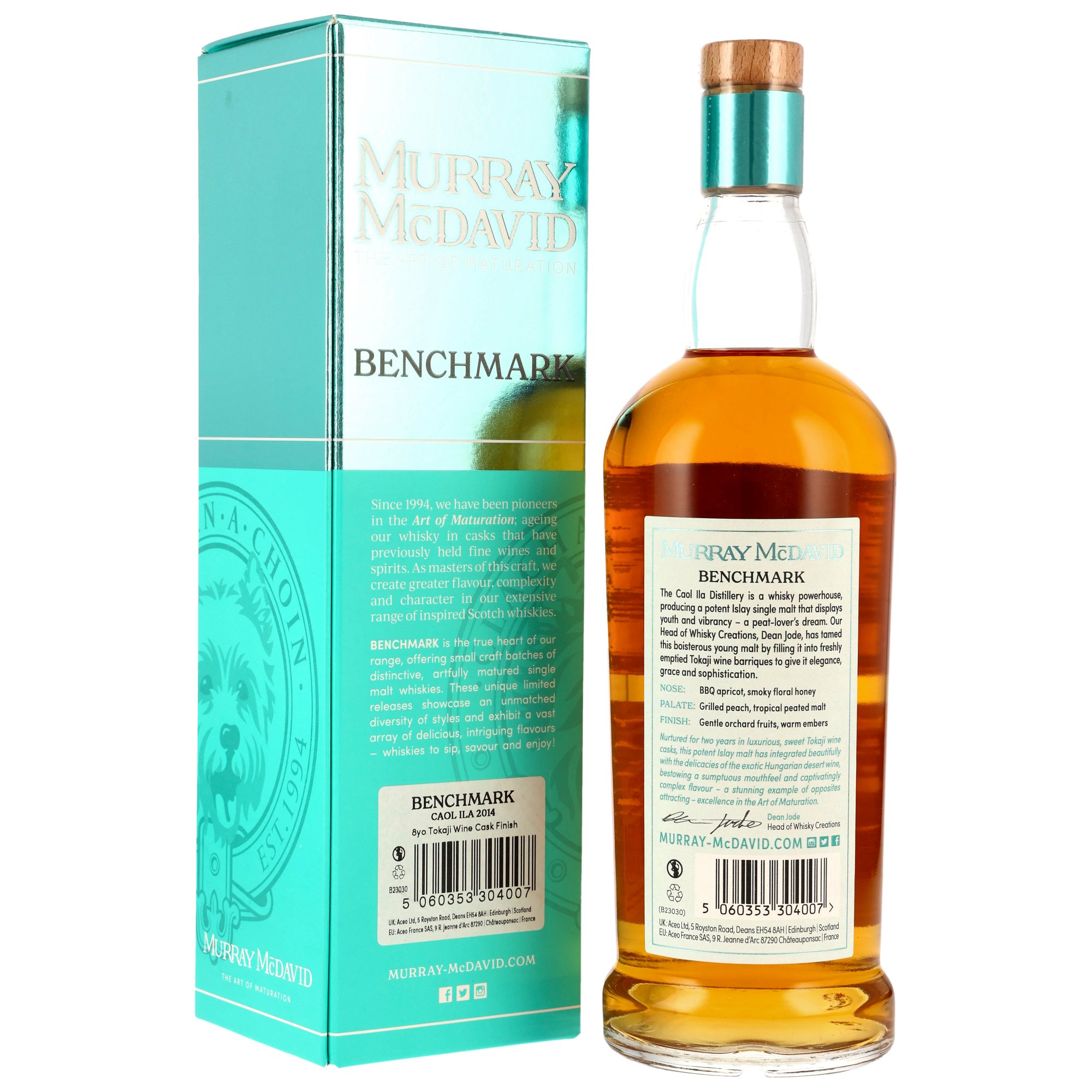 Caol Ila 2014/2023 - 8 y.o. - Tokaji Wine Cask Finish - Murray McDavid 50%