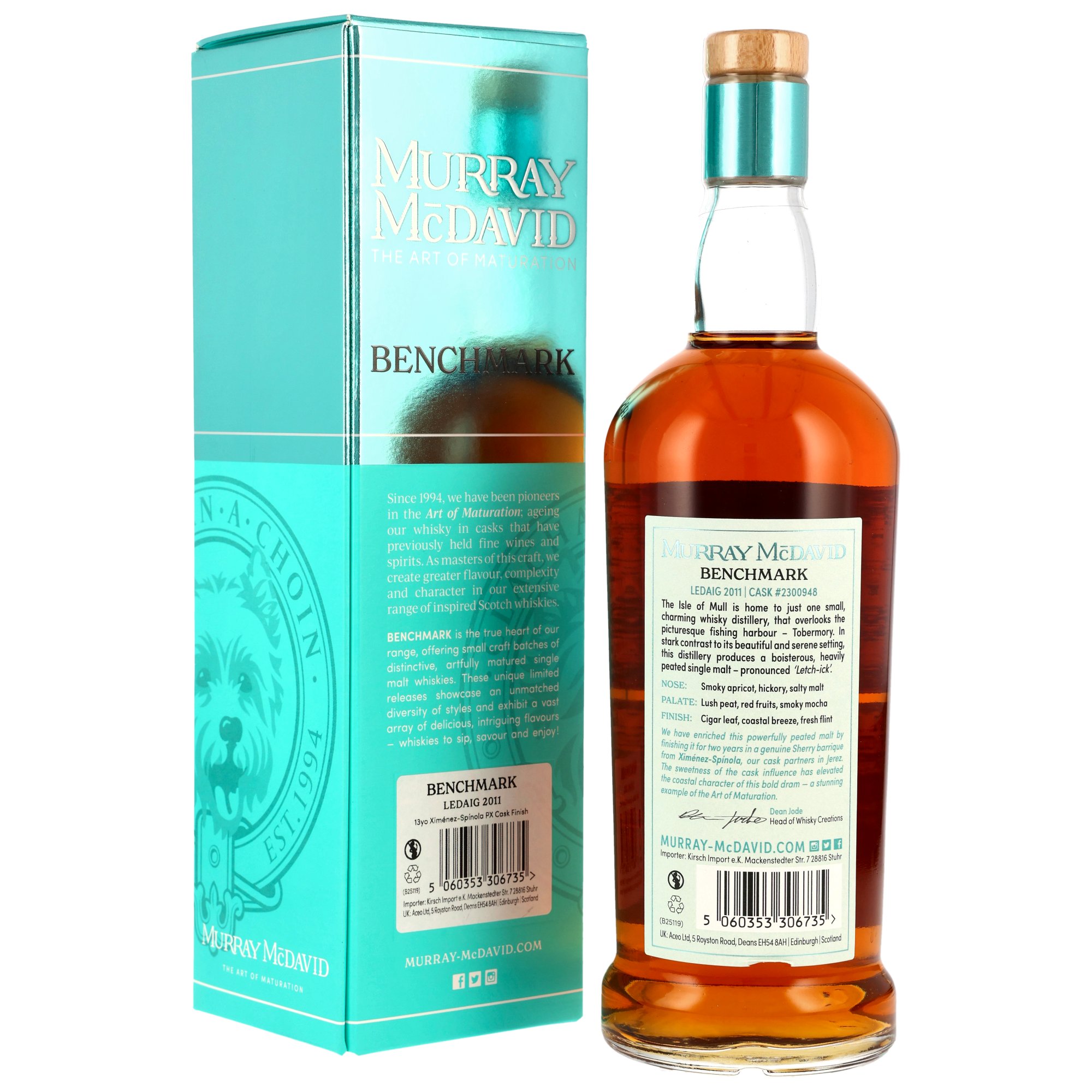 Ledaig 2011/2025 - 13 y.o. - PX Finish #2300948 - Murray McDavid - 55,7%