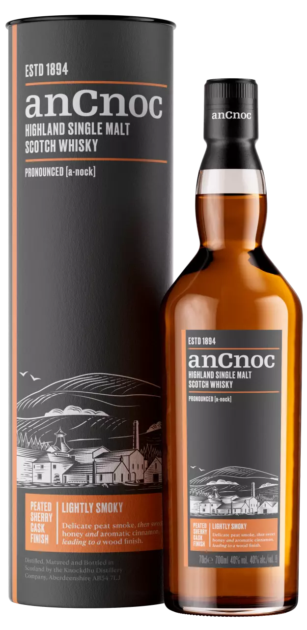 anCnoc Sherry Cask Finish Peated Edition 40%
