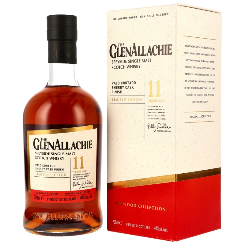 GlenAllachie 11 y.o. Palo Cortado Sherry Cask Finish 48%