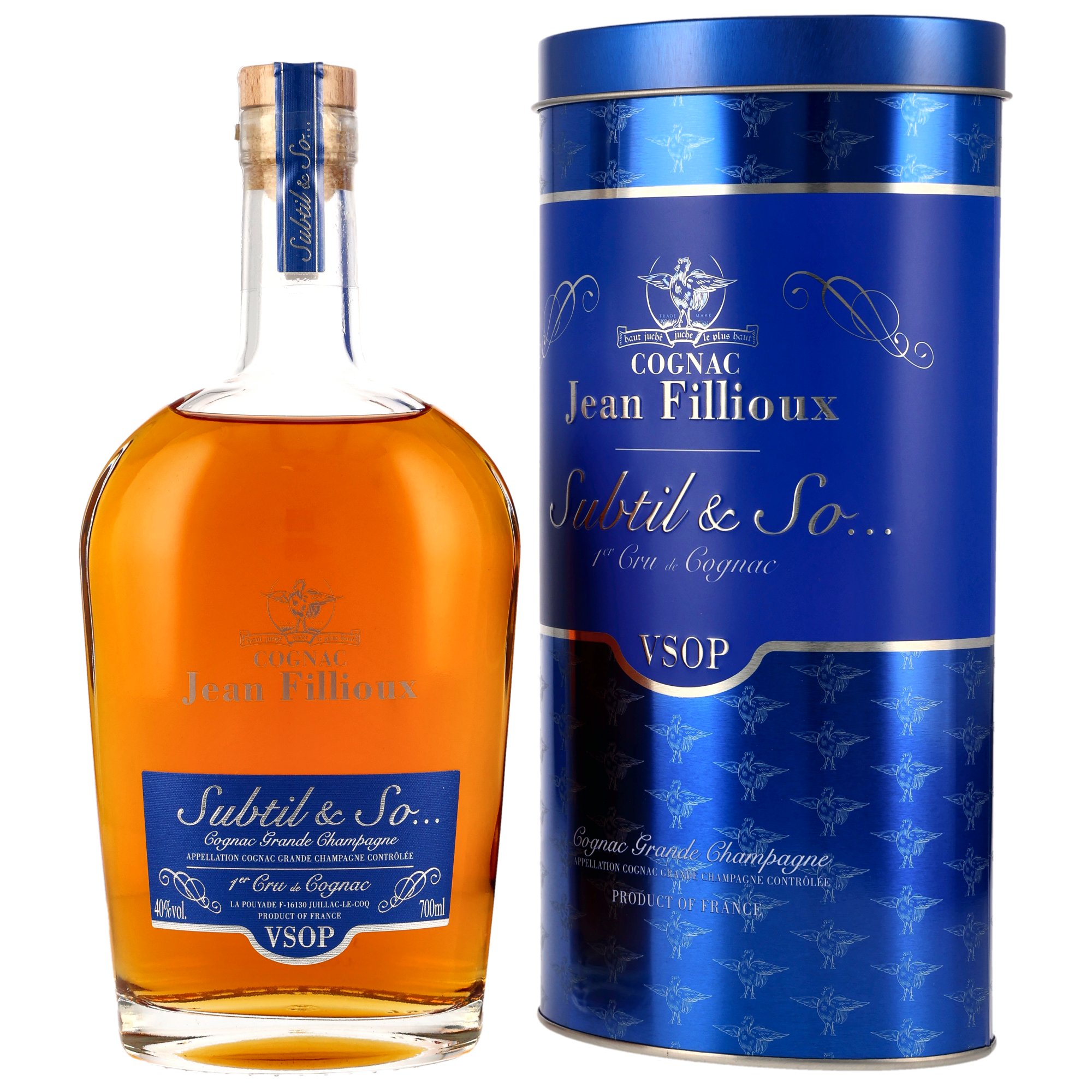 Jean Fillioux Subtil & So VSOP Cognac 40%