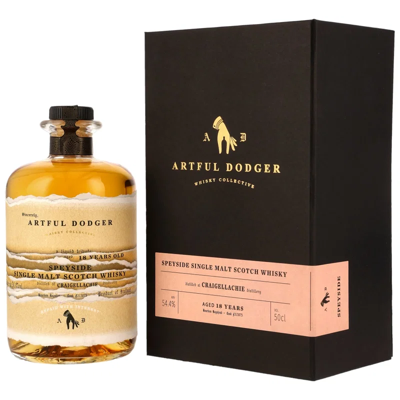 Craigellachie 2005/2024 - 18 y.o. - Bourbon Hogshead #315075 - Artful Dodger