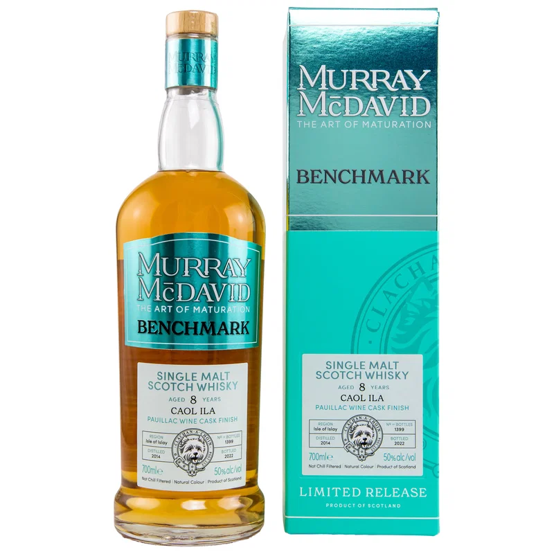 Caol Ila 2014/2022 - 8 y.o. - Pauillac Wine Cask Finish - Murray McDavid 50%