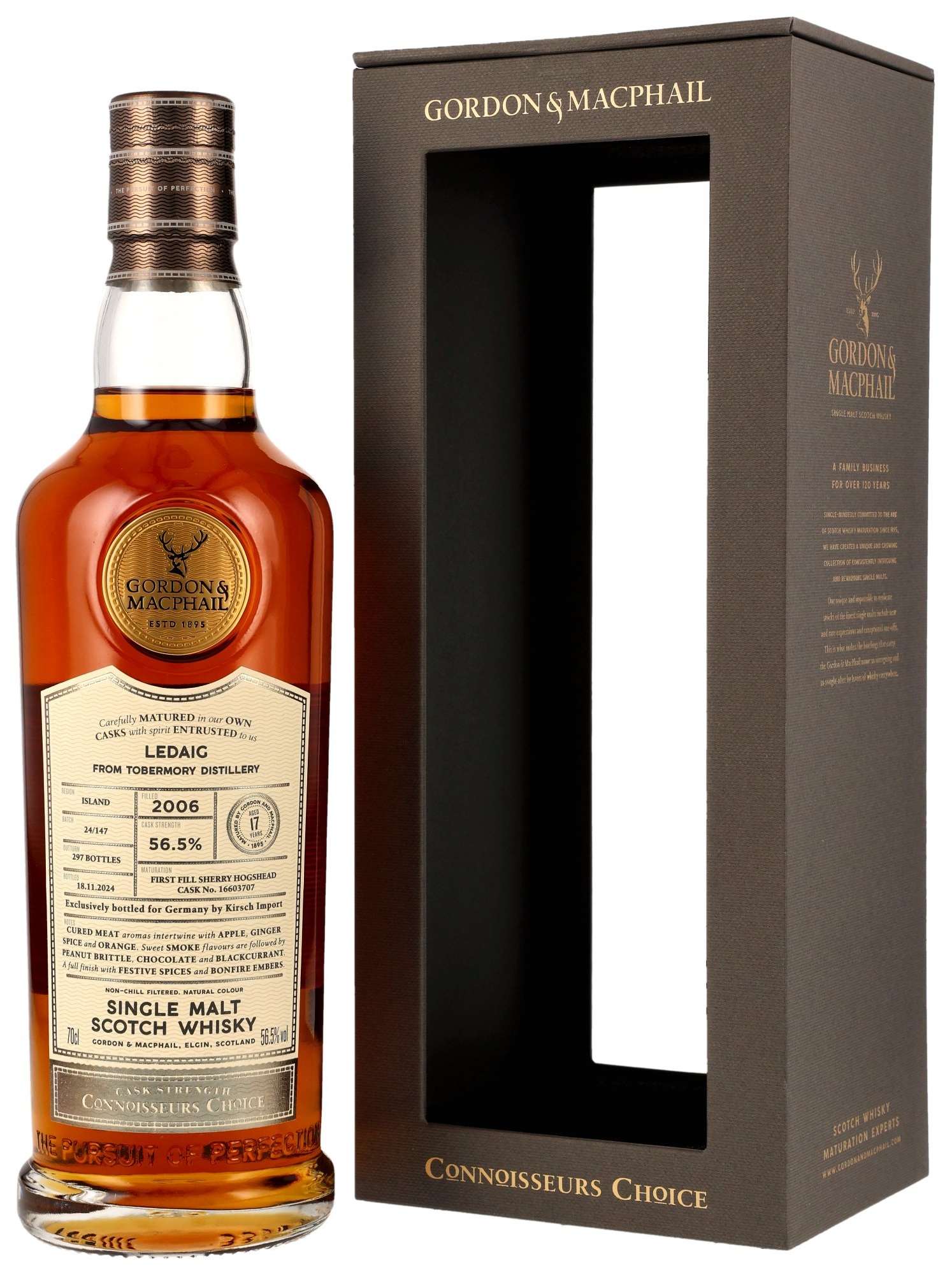 Ledaig 2006/2024 - 17 y.o. G&M CC CS #16603707 56,5%