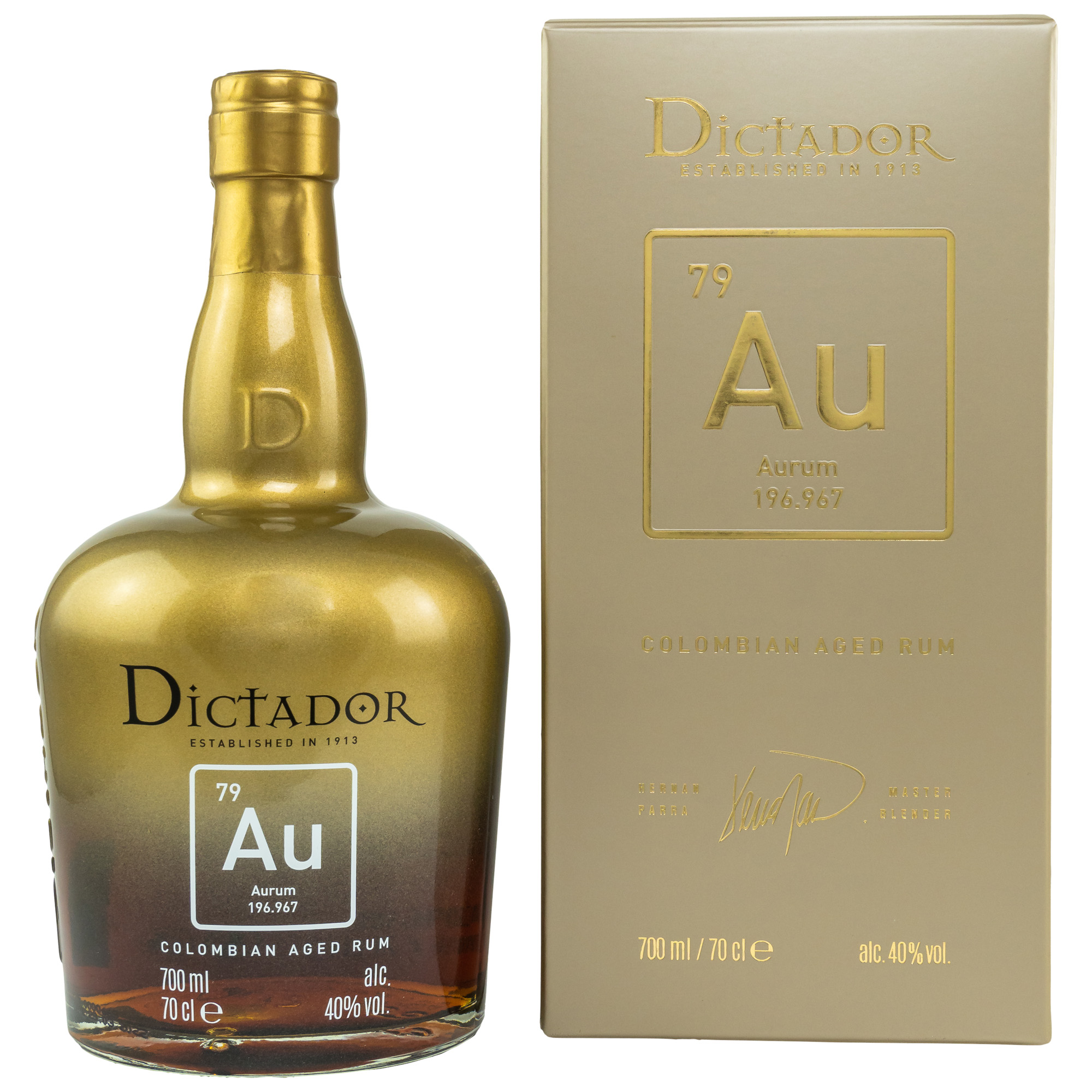 Dictador XO Aurum (Columbien) 40%