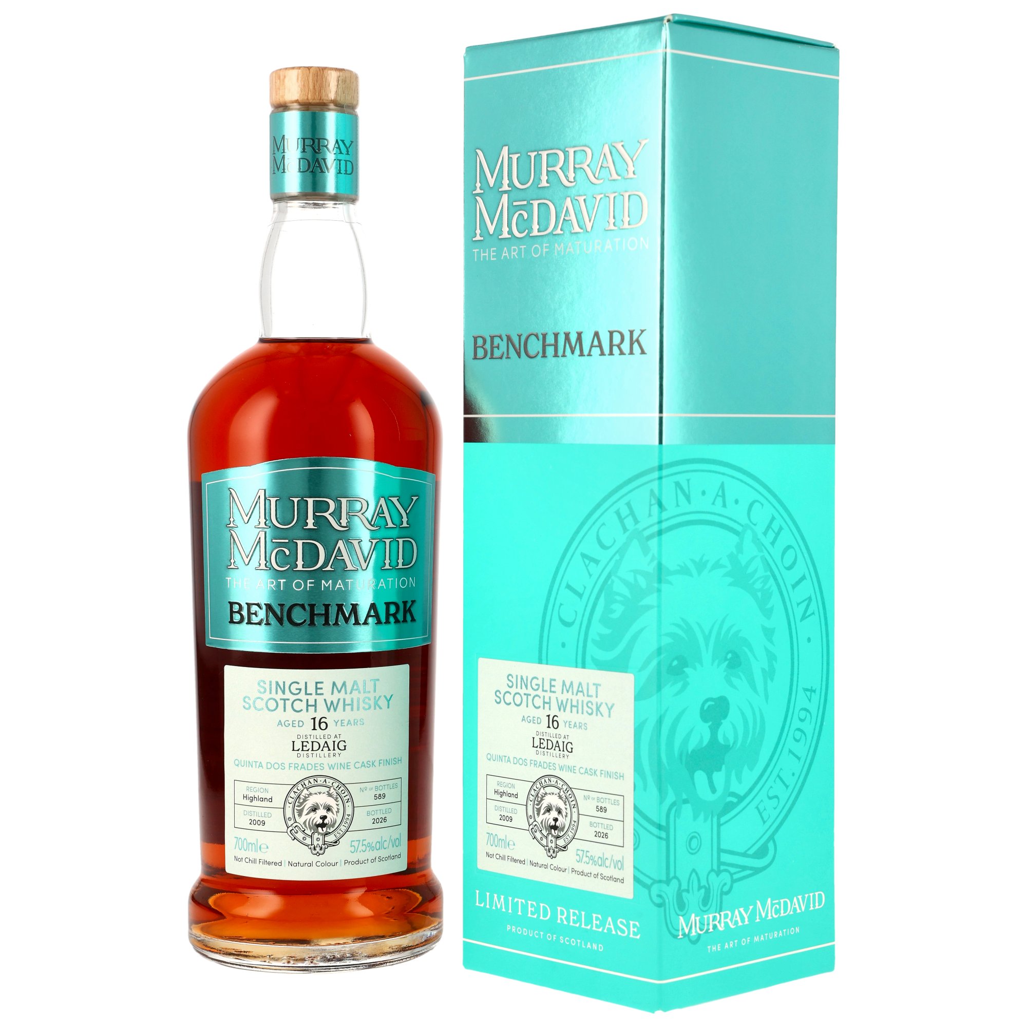 Ledaig 2009/2026 - 16 y.o. - Quinta Dos Frades Wine Cask Finish - Murray McDavid 57,5%