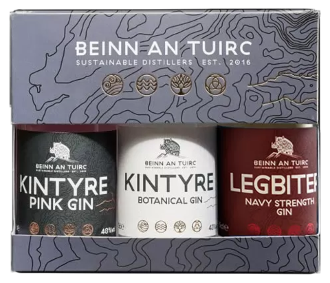 Beinn an Tuirc Gin Triple Pack - 3 x 0,05l.