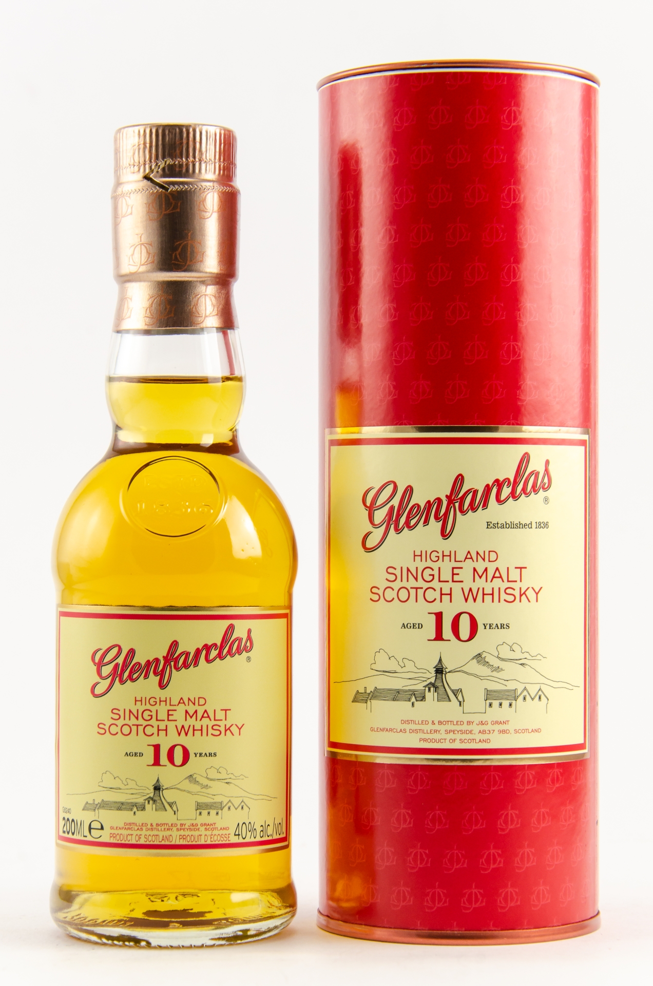 Glenfarclas 10 y.o. - 200ml