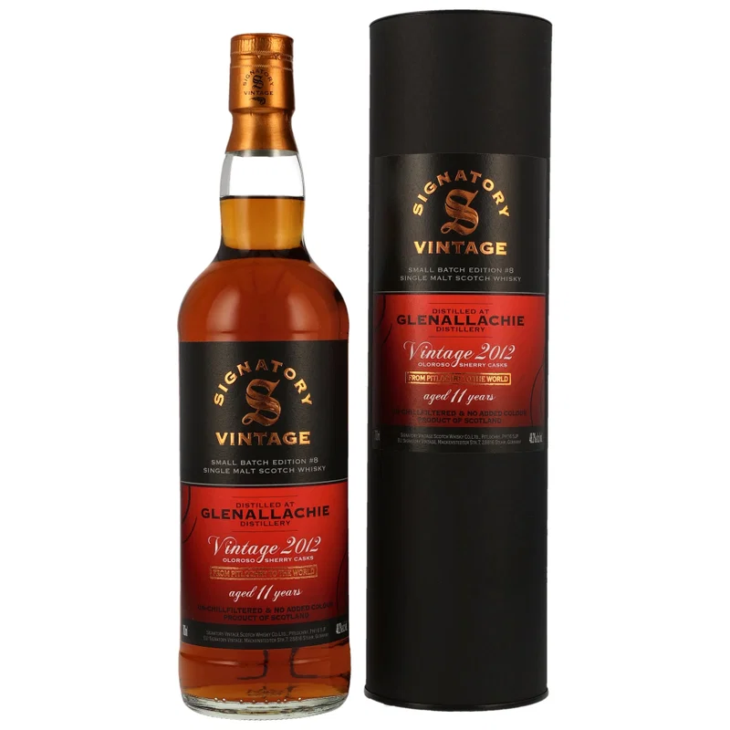 Glenallachie 2012/2024 - 11 y.o. - Signatory Small Batch Edition #8