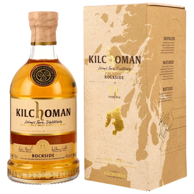 Kilchoman Rockside 11 y.o. - Ex-Bourbon & ex-Sherry Casks - 46%