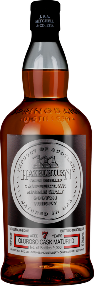 Hazelburn 7 Jahre Oloroso Cask, 47,9 %,Vol. 0,7 l - Release 2026
