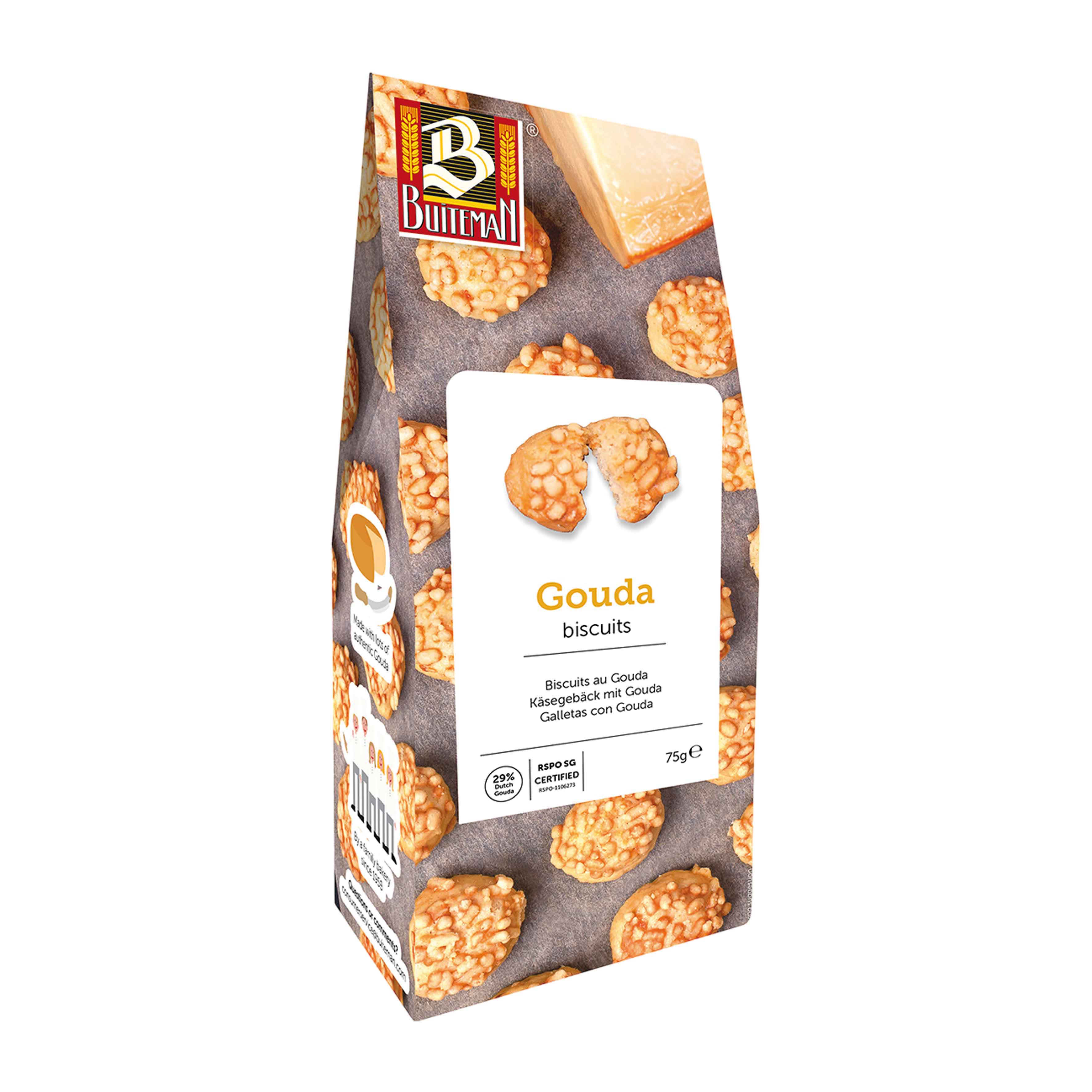 BUITEMAN - Gebäck - Gouda-Käse 75g (Gold Edition)