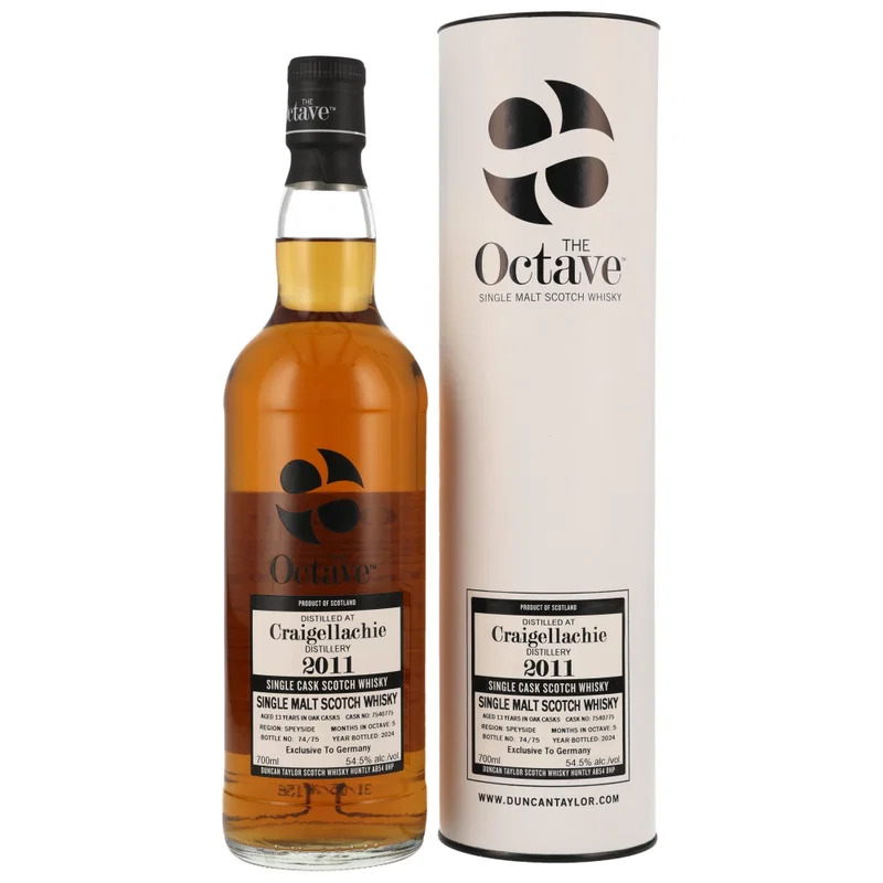 Craigellachie 2011/2024 - 13 y.o. - #7540775 - Octave (Duncan Taylor) - 54,5%