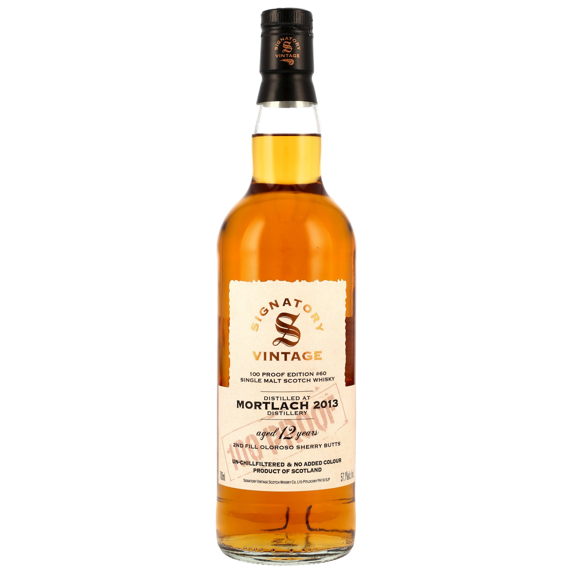 Mortlach 2013/2025 - 12 y.o. - Signatory 100 PROOF Edition #60
