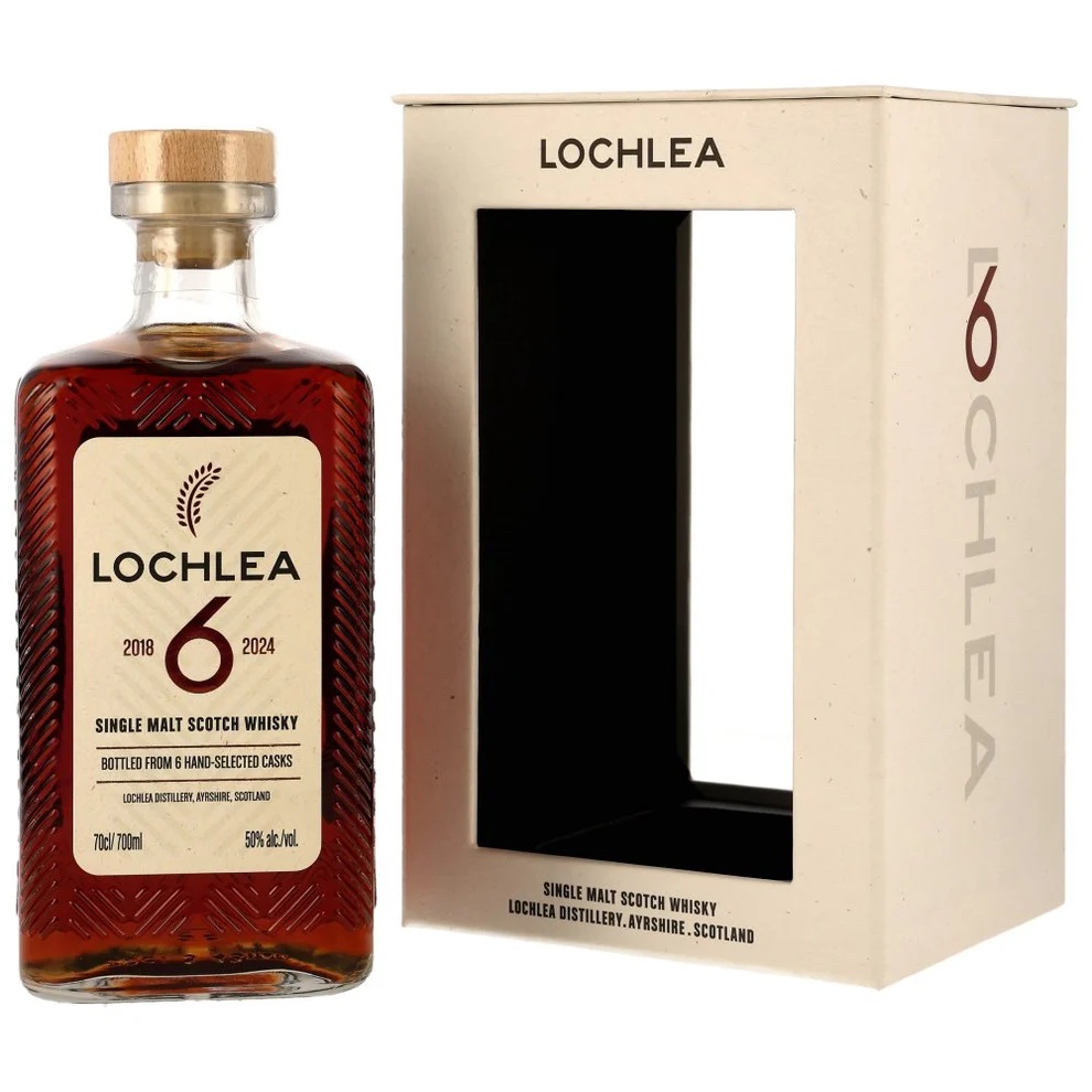Lochlea 2018/2024 - 6 y.o. - 1st Fill Bourbon & Oloroso Sherry 50%