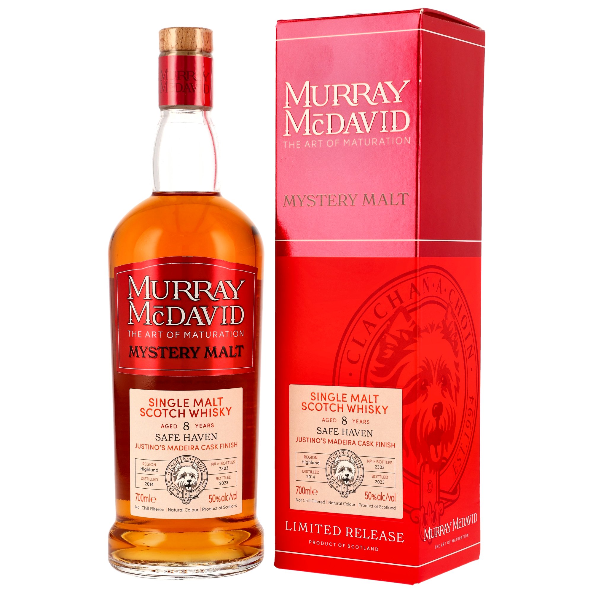 Safe Haven (Ledaig) 2014/2023 - 8 y.o. - Justinos Madeira Cask Finish - Murray McDavid