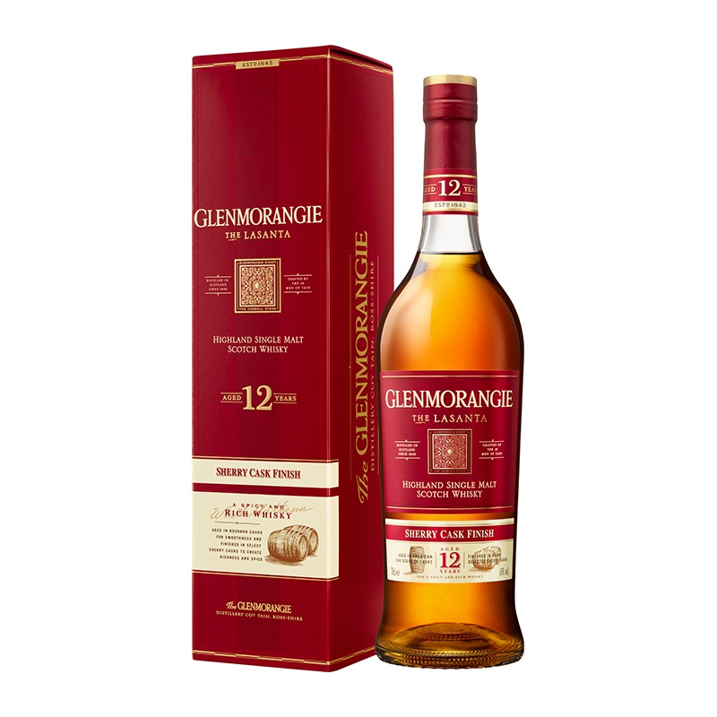 Glenmorangie 12 y. The Lasanta 46% Sherry