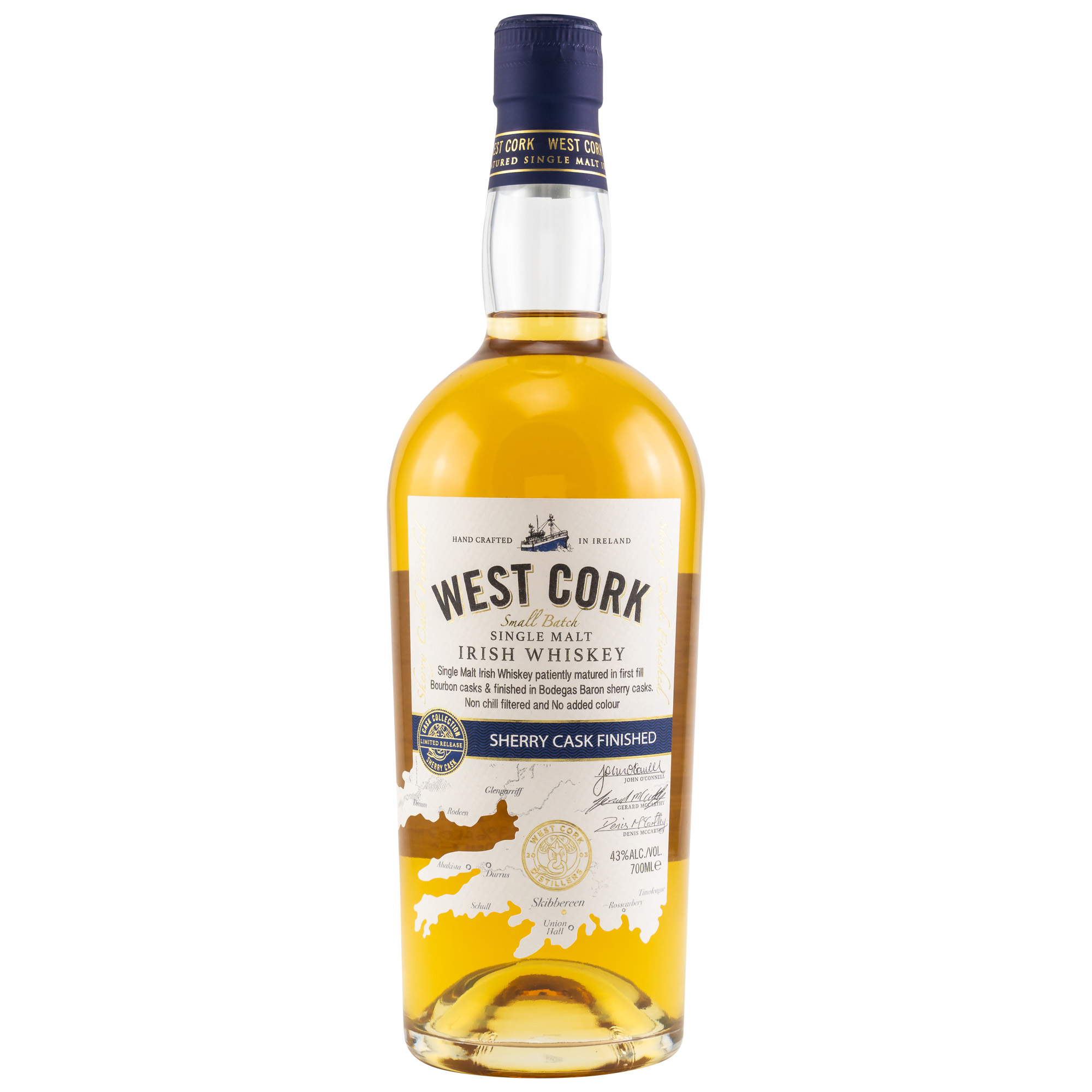 West Cork Single Malt Sherry Cask Finish 43%