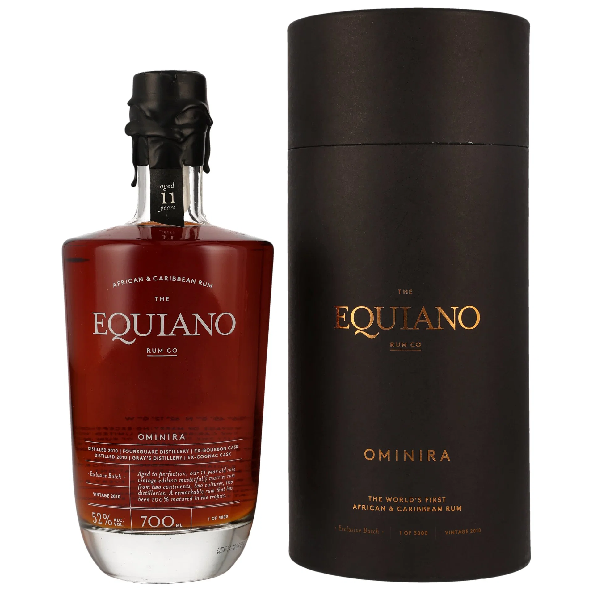 Equiano Rum Ominira - African-Caribbean Rum 52%