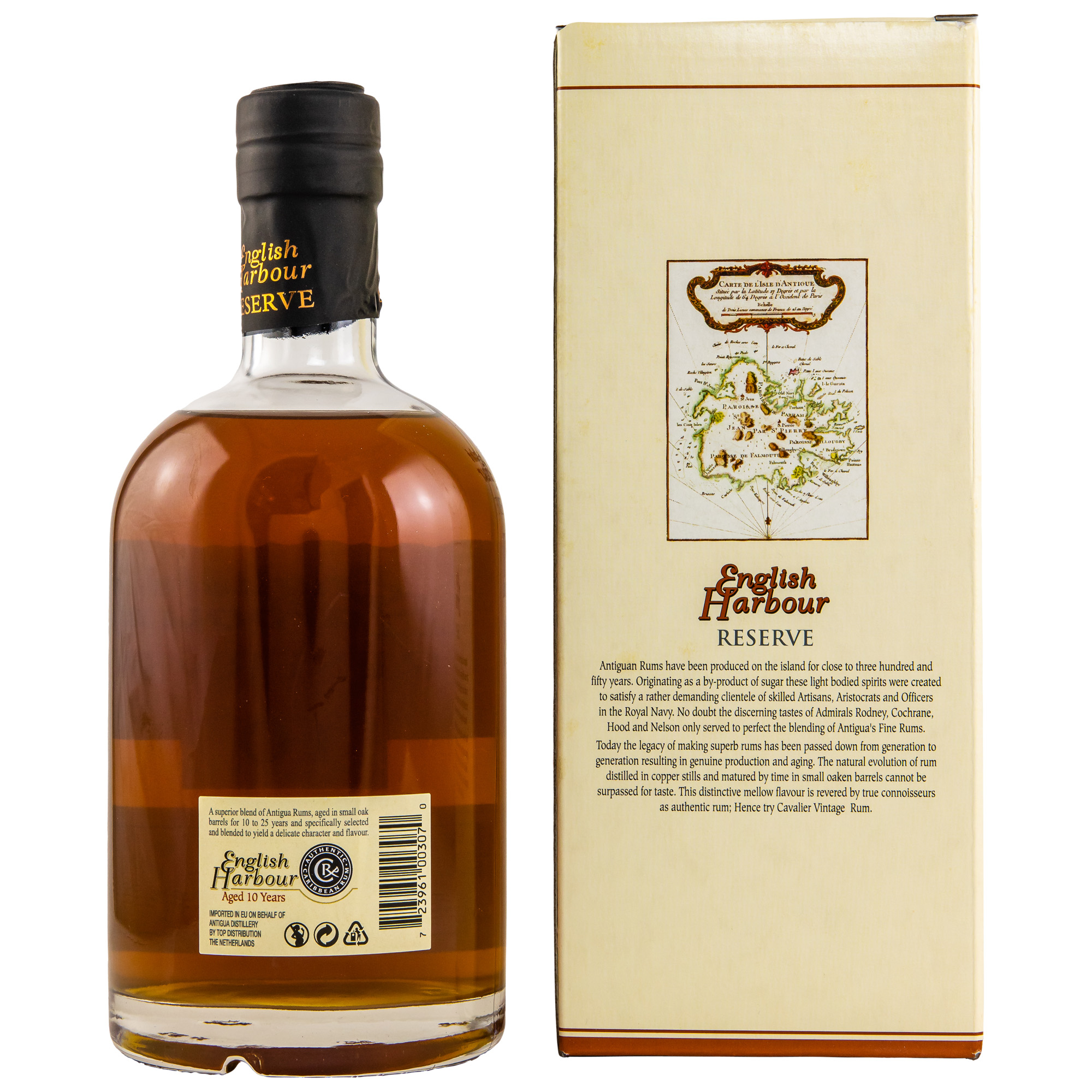 English Harbour Rhum - Reserve 10 y.o. 40%