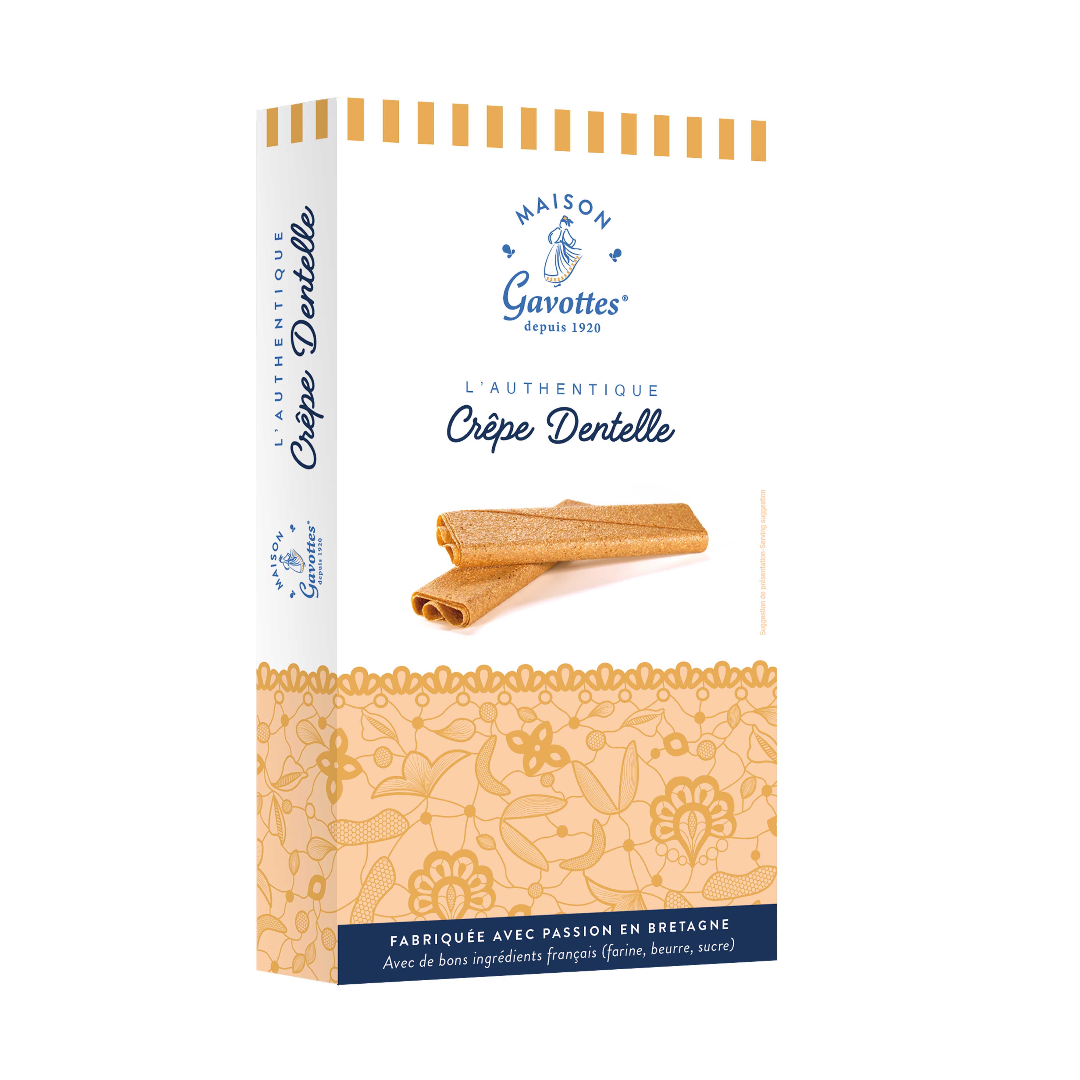 MAISON GAVOTTES - Crêpes Dentelles (10 Portionen) 125g
