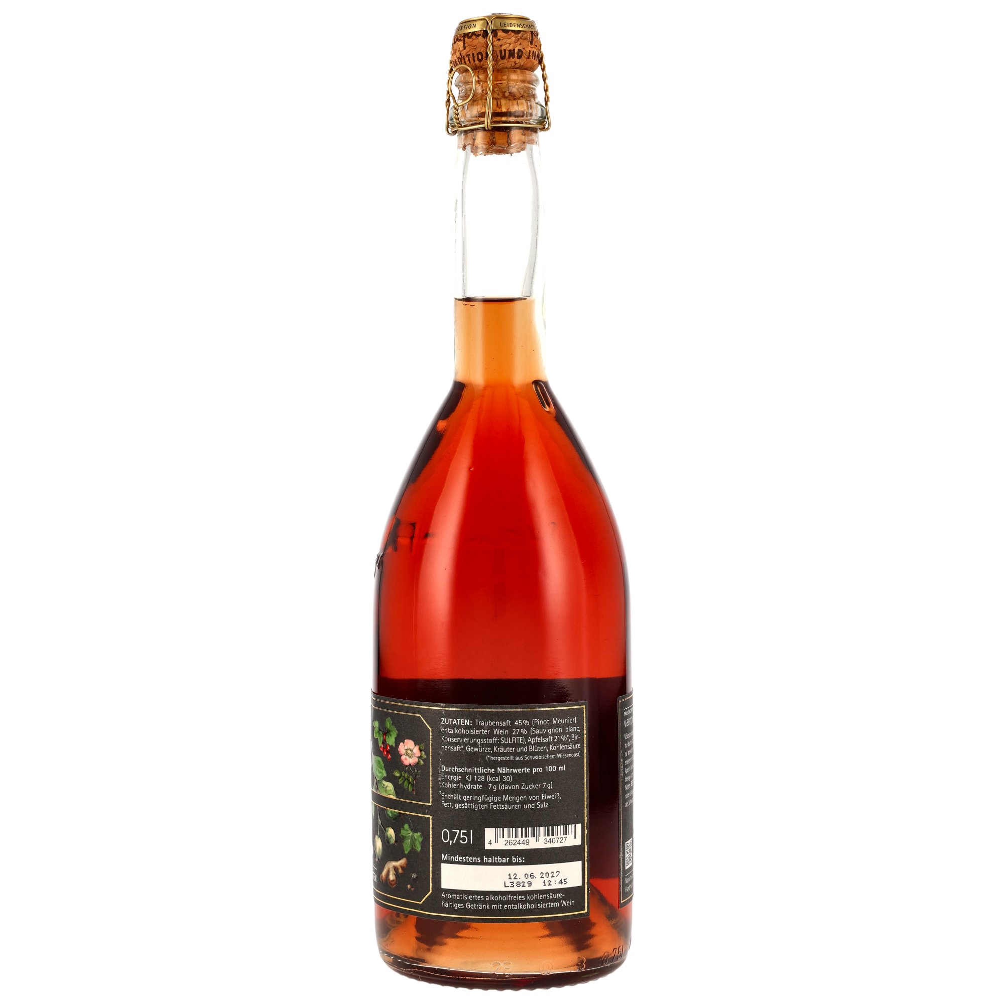 Manufaktur Jörg Geiger - ViSecco Pinot Meunier Alkoholfrei - MHD: 06/2027