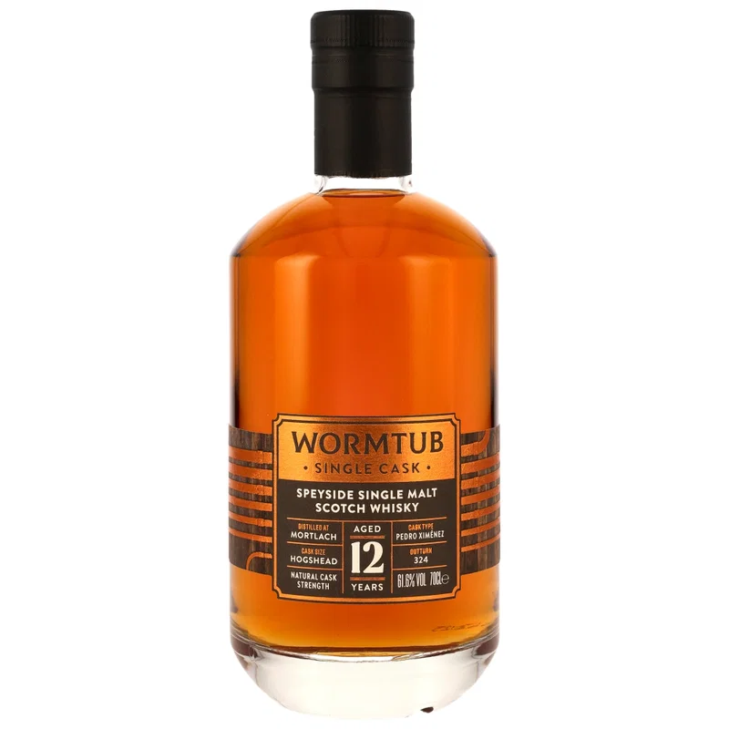 Mortlach 12 y.o. Wormtub Single Cask - PX Sherry Hogshead Cask Strength (That Boutique-Y Whisky Company)