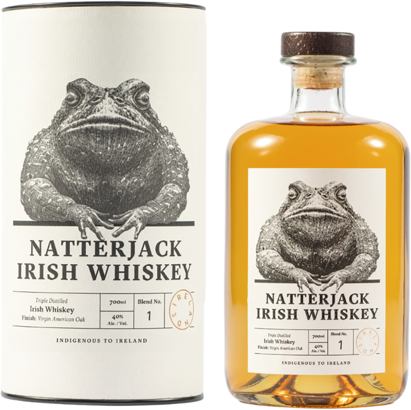 Natterjack Blend No. 1 Blended Irish Whiskey in GP 40% 0.7l