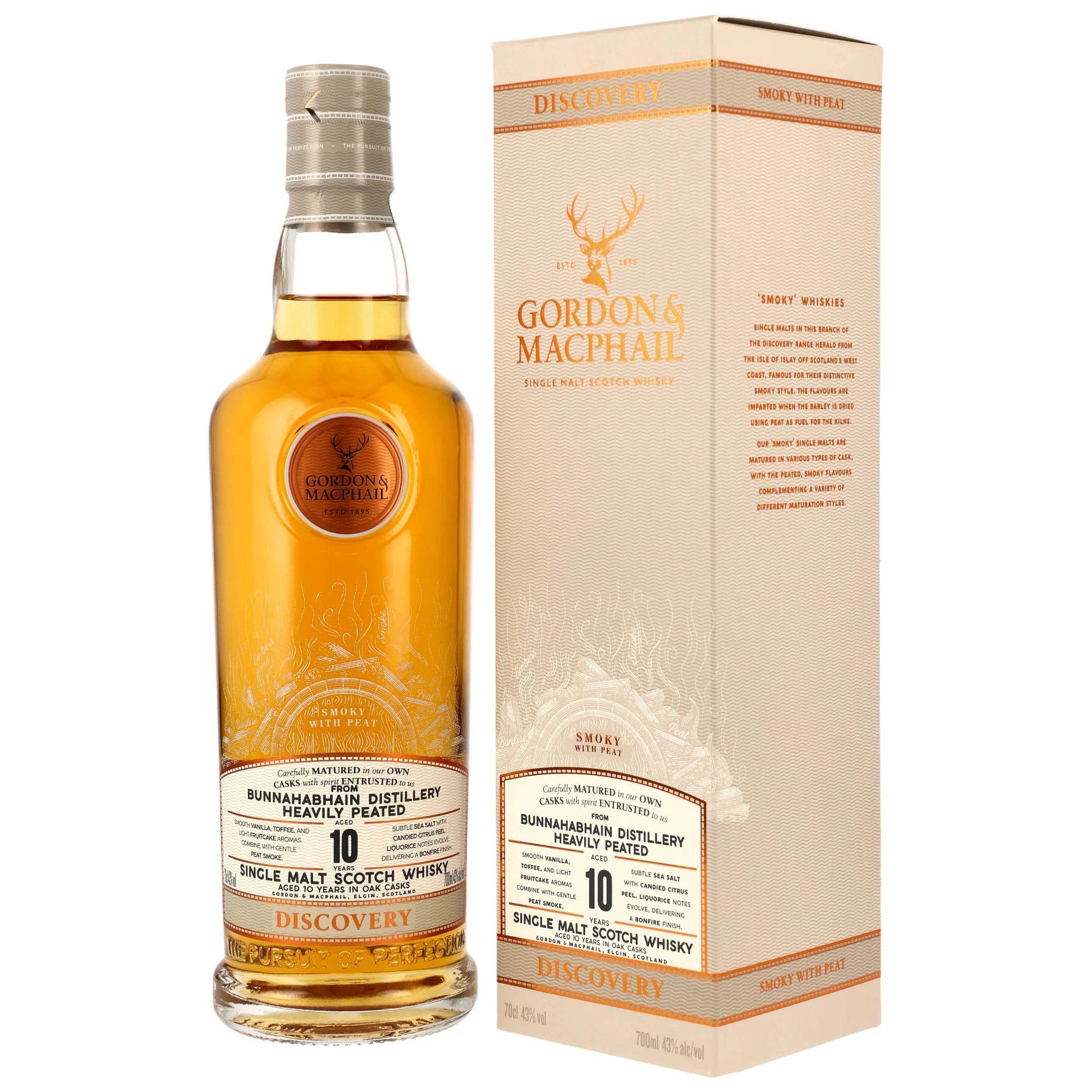 Bunnahabhain Discovery 10 years G&M - 43%