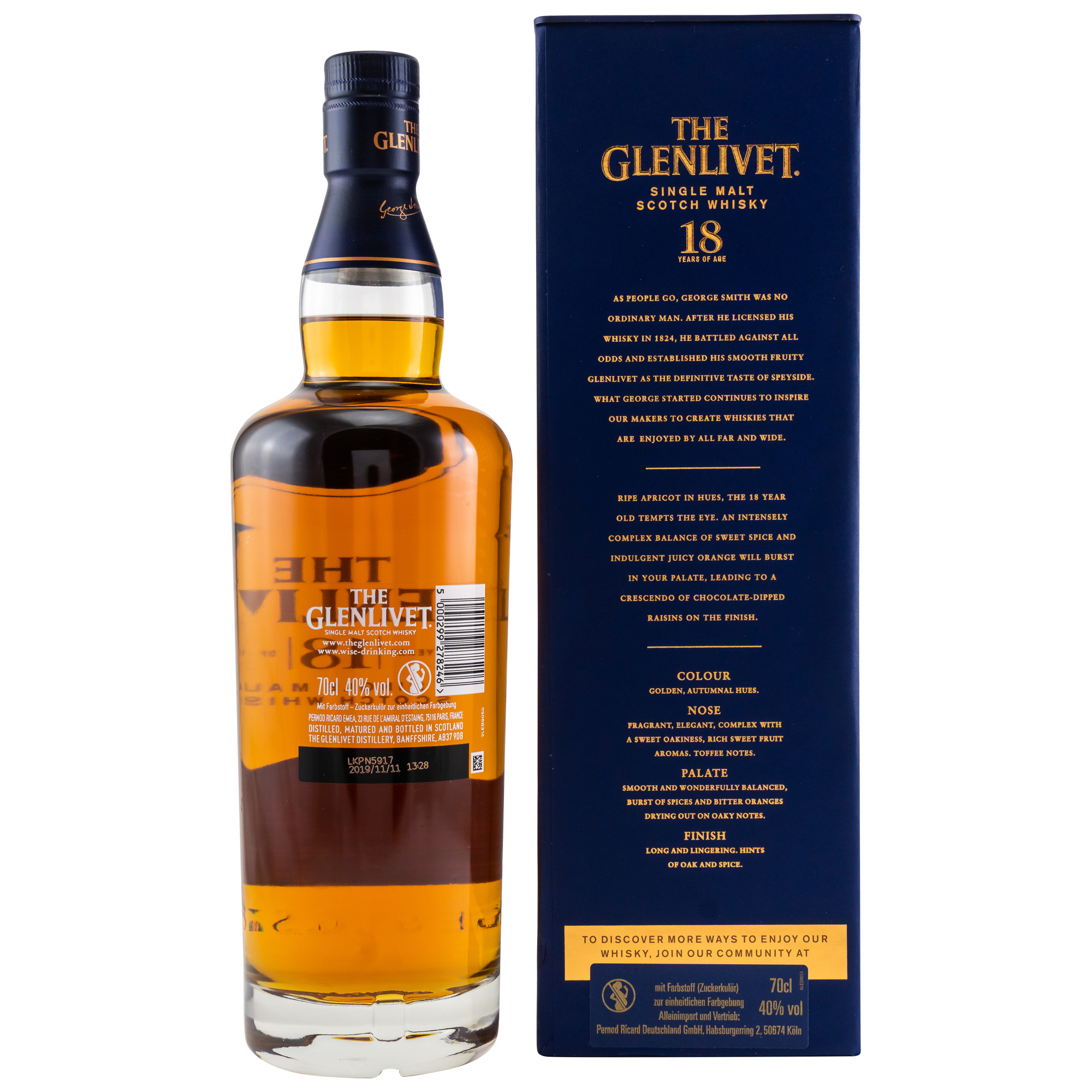 Glenlivet 18 y.o. - 43%