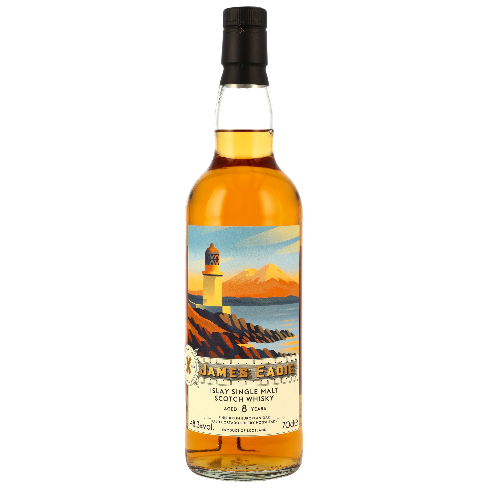 Islay Single Malt (Caol Ila) 8 y.o. - Palo Cortado Sherry Hogsheads Finish - James Eadie