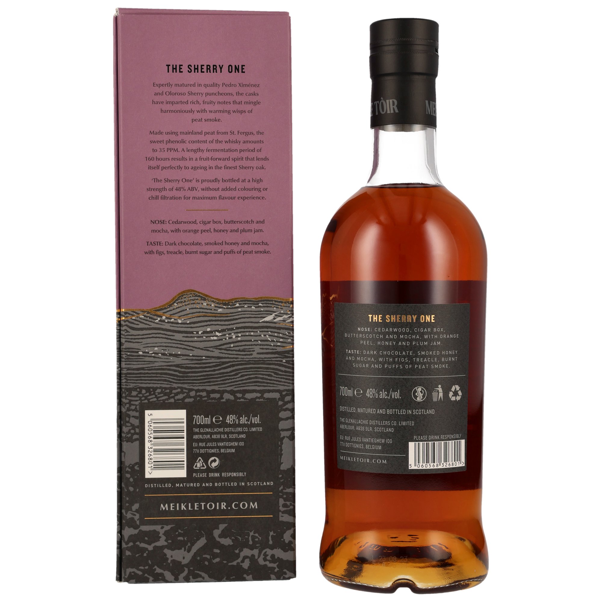 GlenAllachie - Meikle Toir 5 y.o. The Sherry One - Heavily Peated 48%